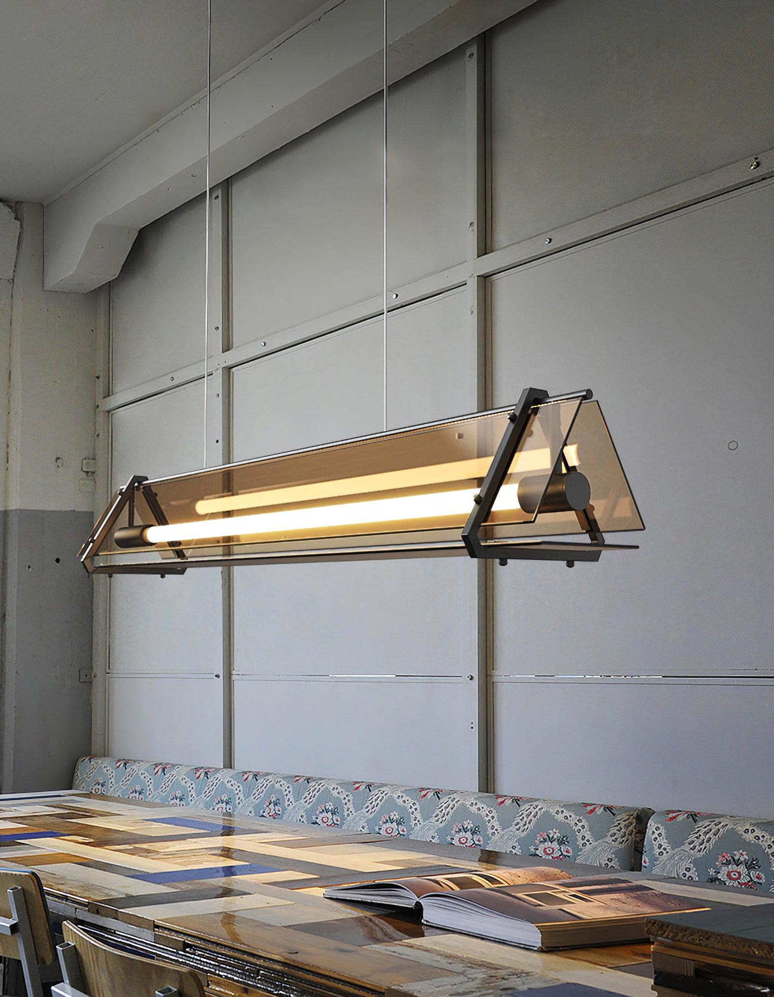 Lunaris Glass Minimalistic Pendant Light - Letslighting