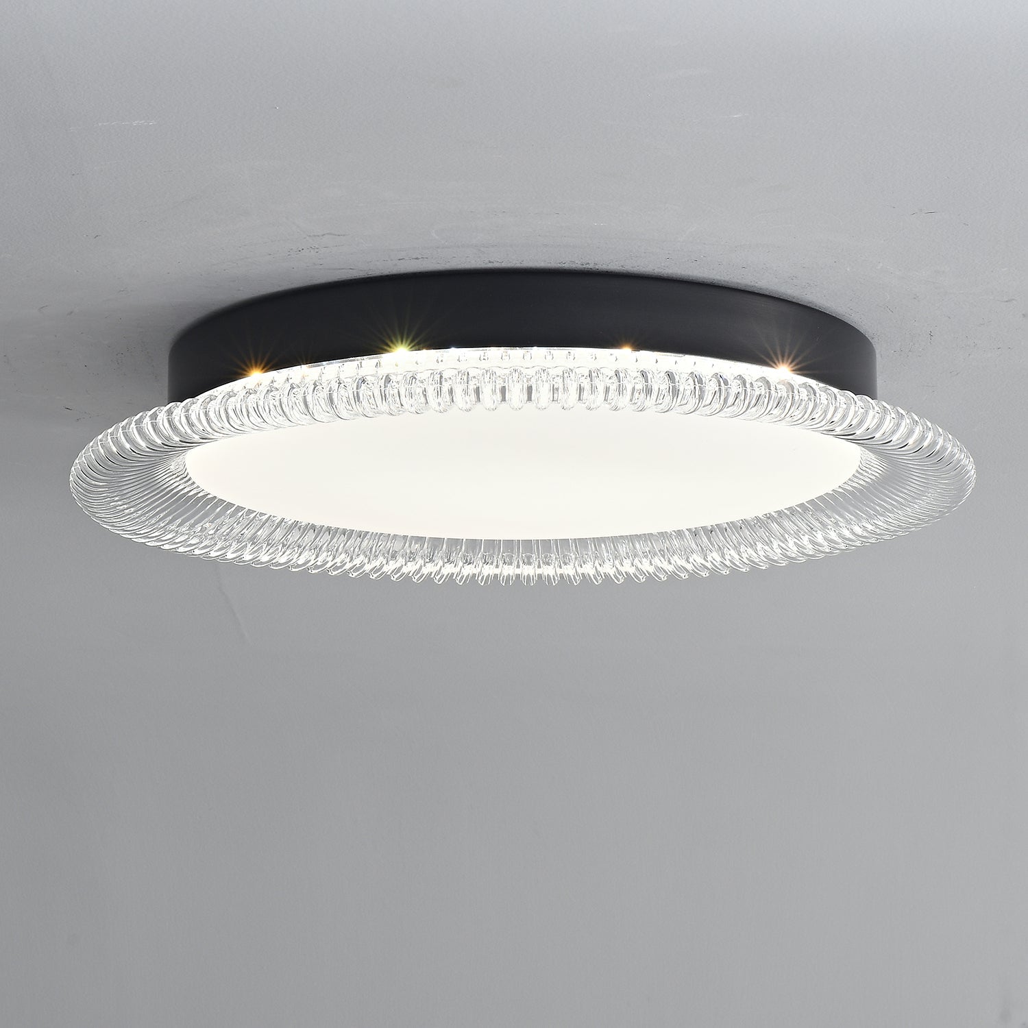 Lustra Ceiling Light Vanguard Acrylic Ring - Letslighting