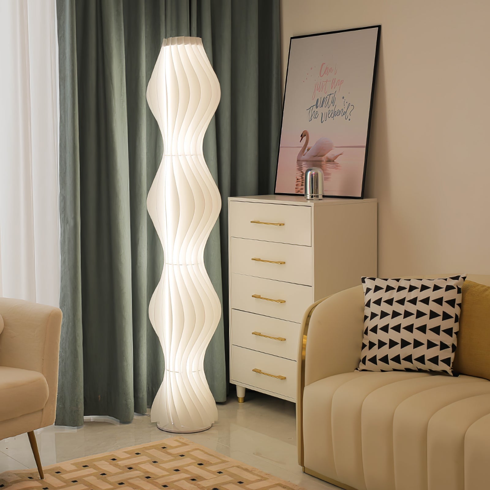Cyrus Contemporary Floor Lamp - Letslighting