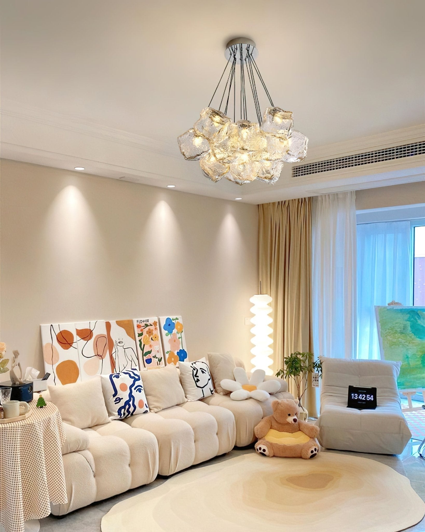 Aurora Chandelier Ice Sparkling - Letslighting