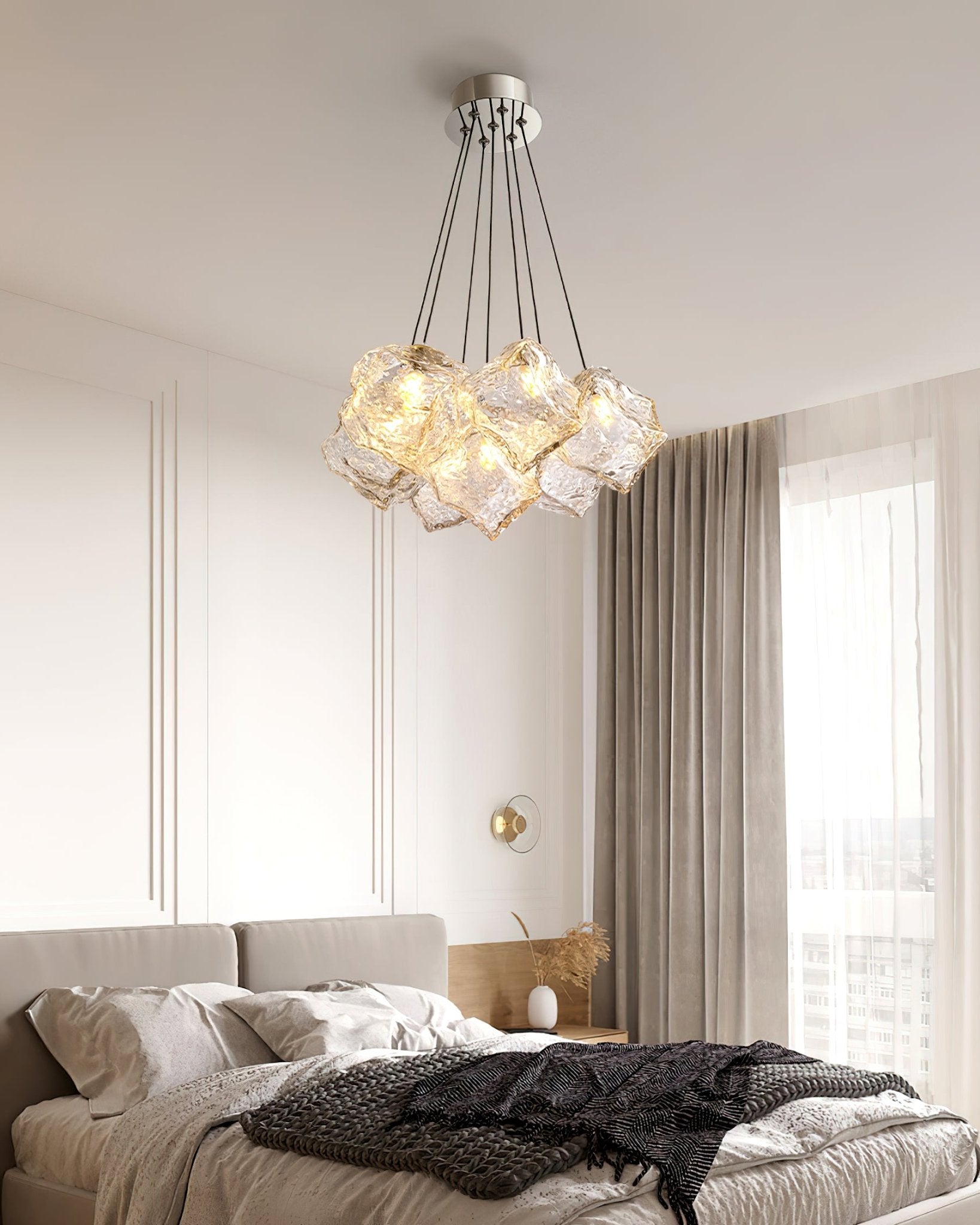 Aurora Chandelier Ice Sparkling - Letslighting