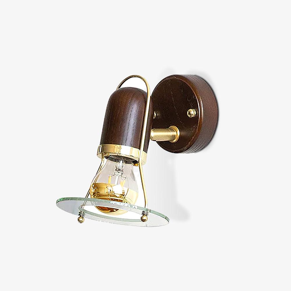 Lumace Wood Retro Wall Light - Letslighting