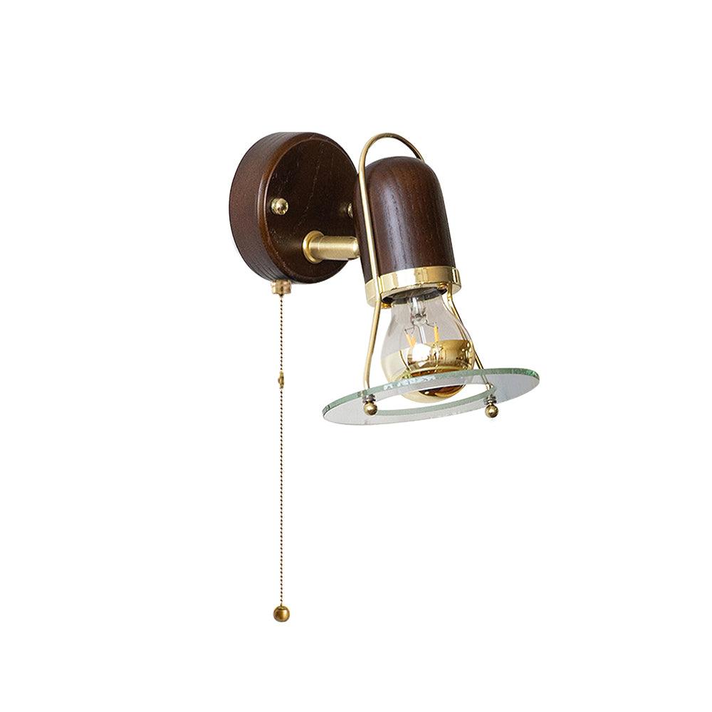 Lumace Wood Retro Wall Light - Letslighting