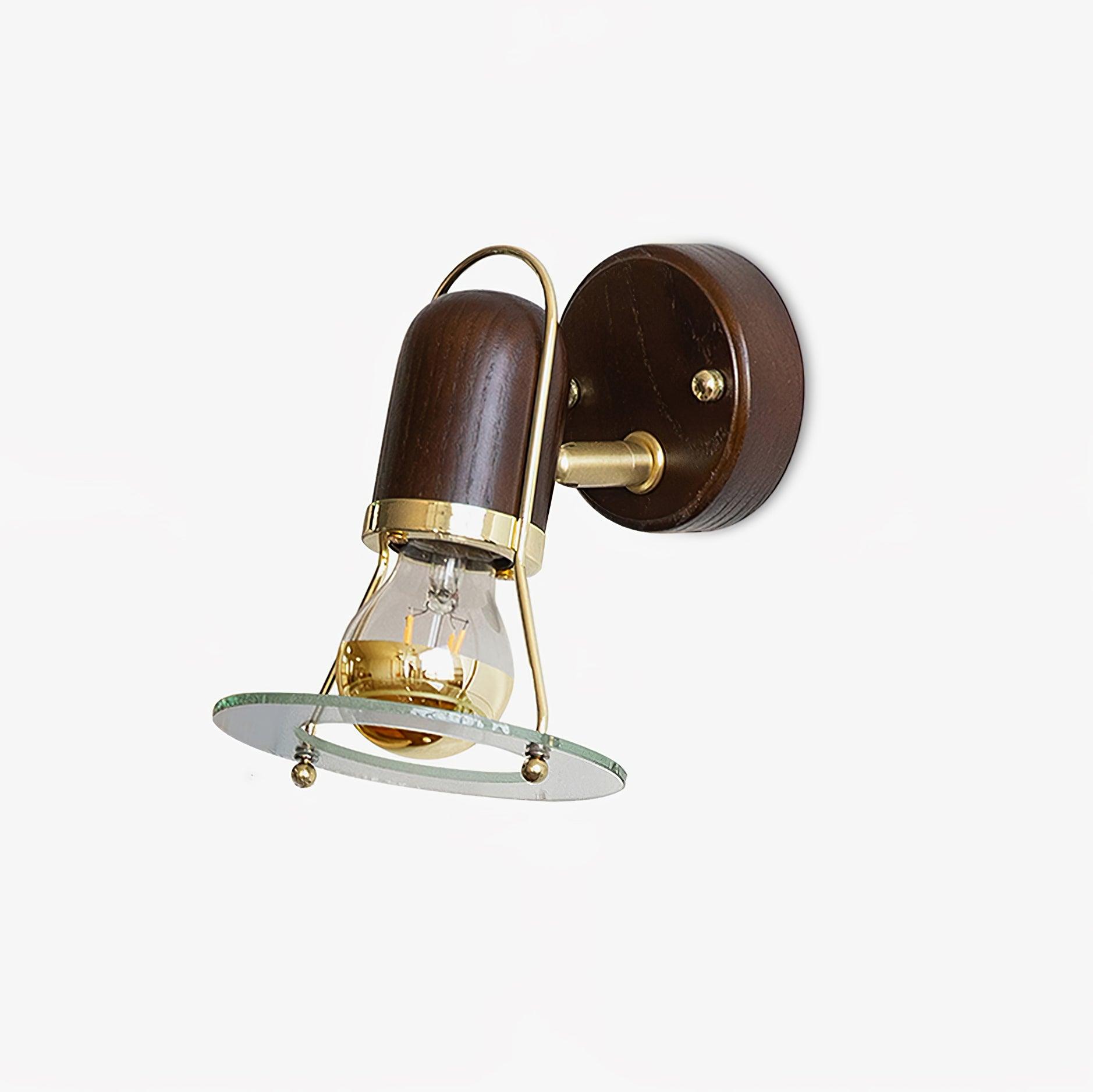 Lumace Wood Retro Wall Light - Letslighting
