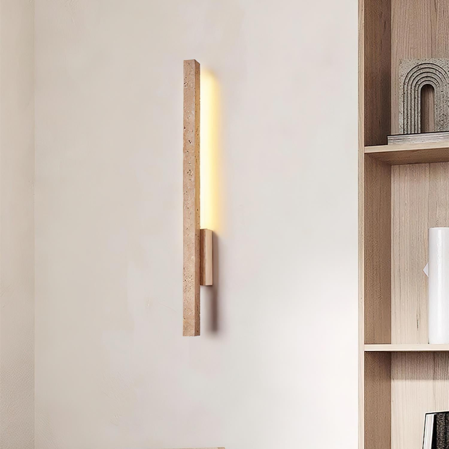 Opalyn Slim Travertine Wall Lamp - Letslighting