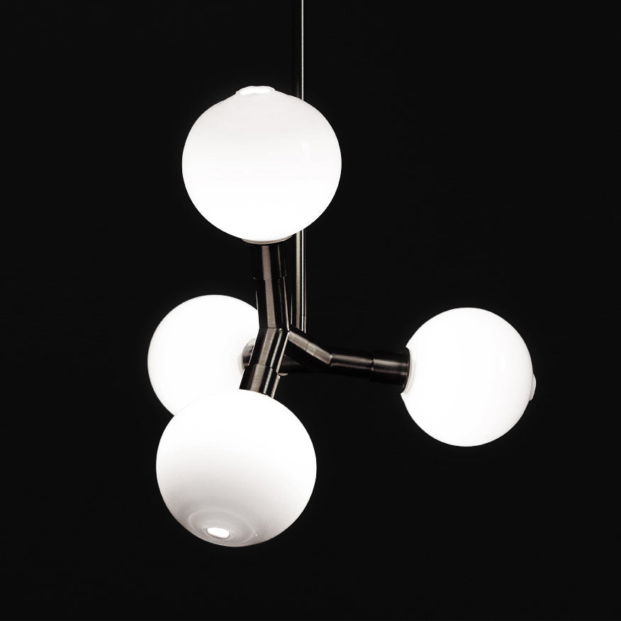 Irina Modern Minimalist Brass Glass Pendant Lamp - Letslighting