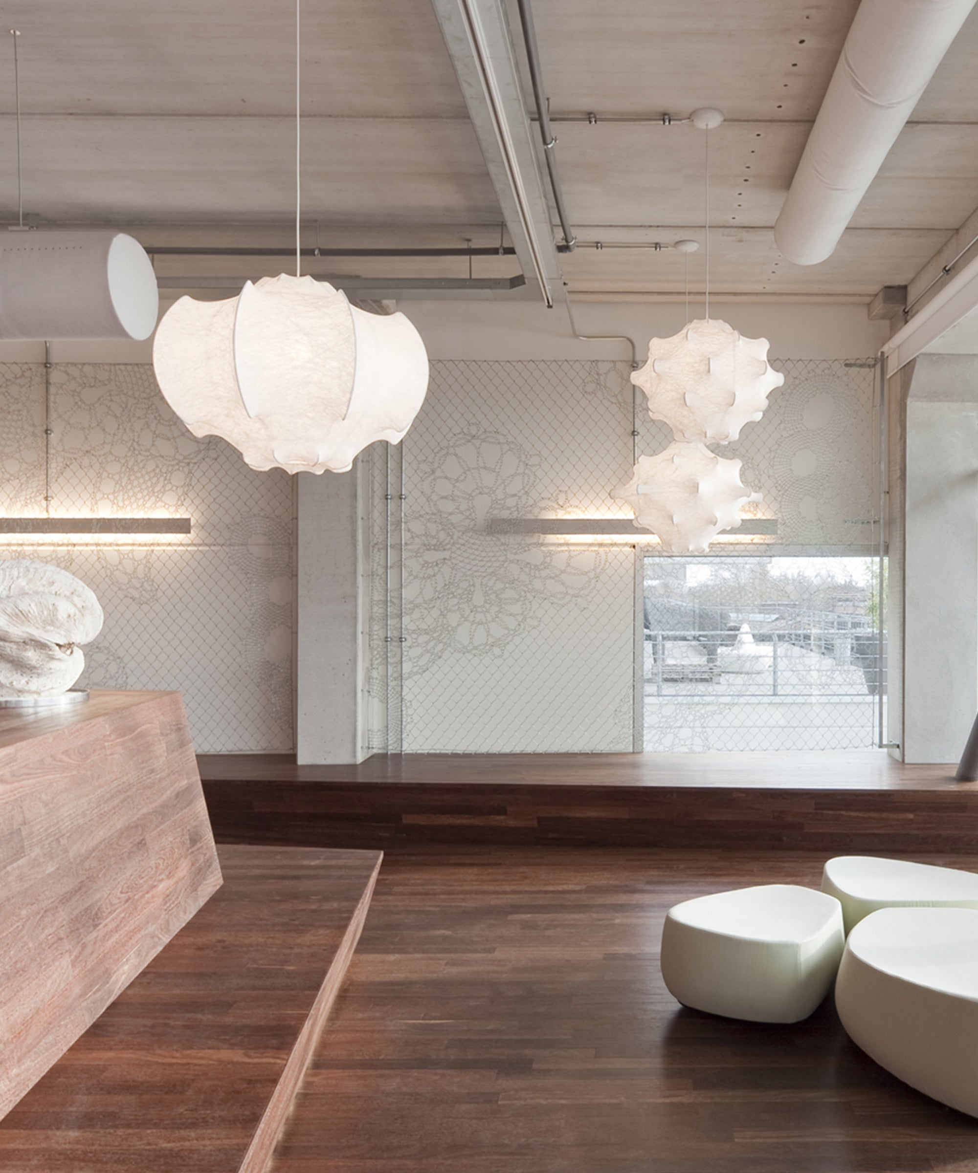 Lotus Minimalist Silk Pendant Lamp - Letslighting