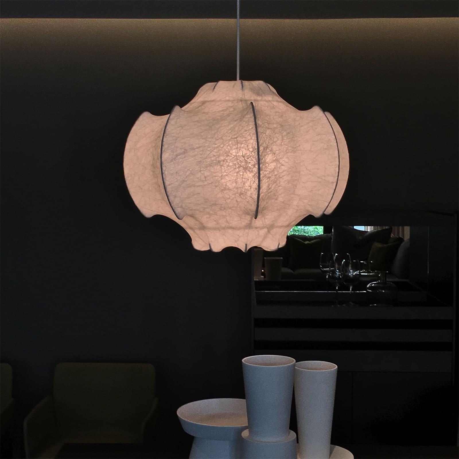 Lotus Minimalist Silk Pendant Lamp - Letslighting