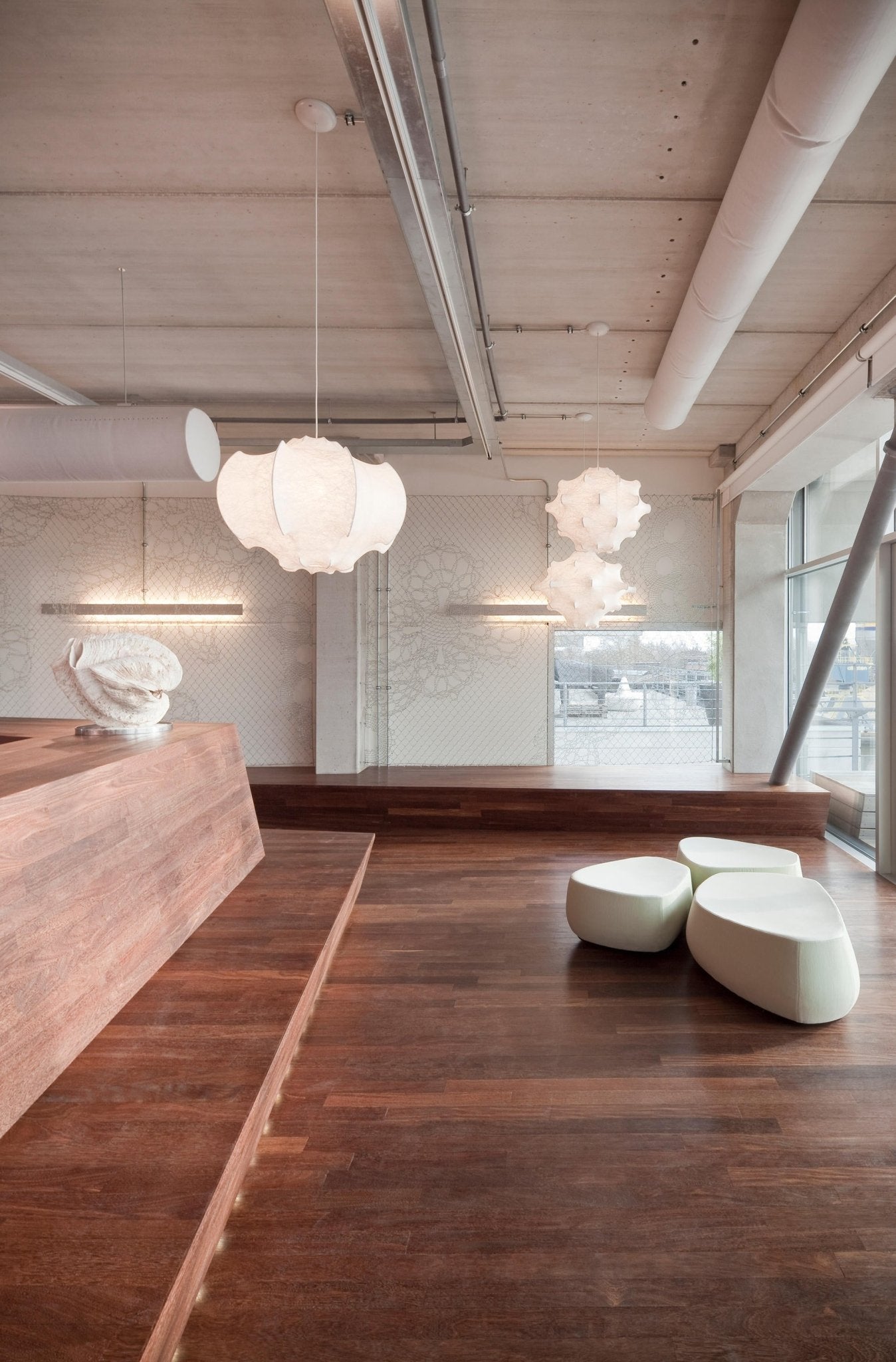 Lotus Minimalist Silk Pendant Lamp - Letslighting