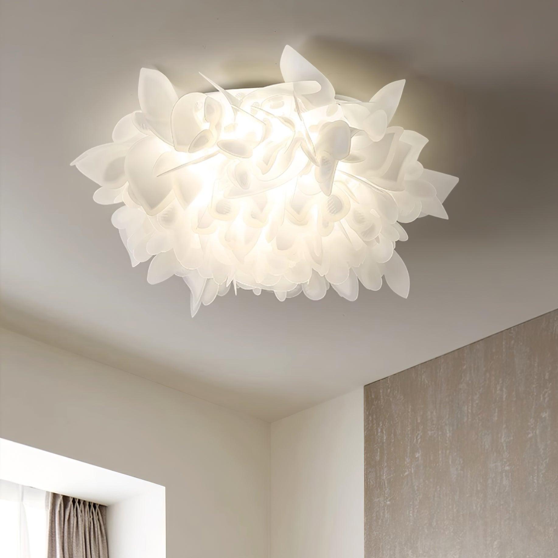 Ceiling Lamp Sculpted Petal Cluster Artistic Modern Statement - Letslighting