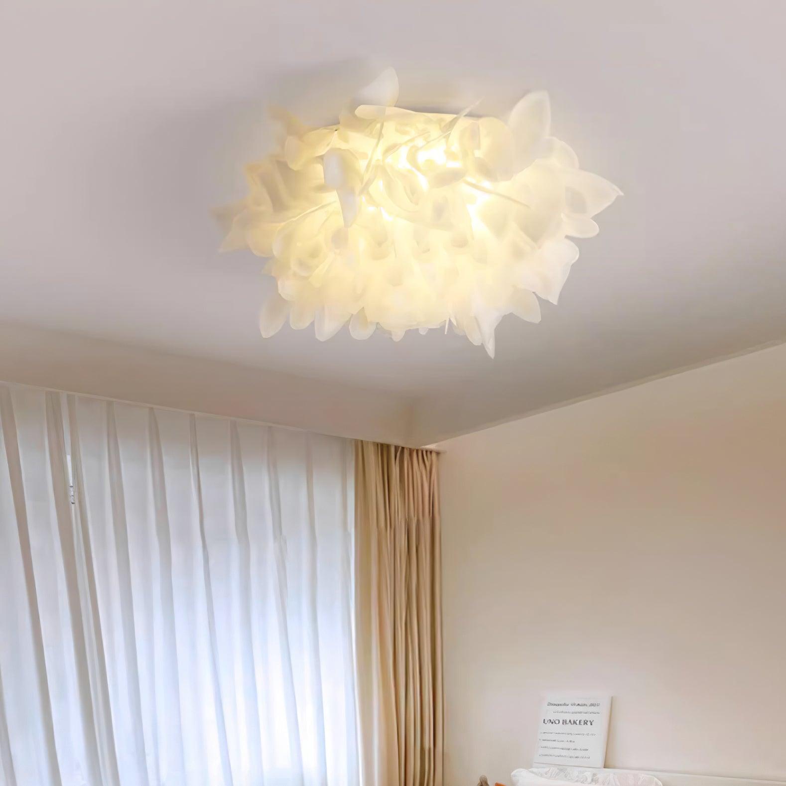Ceiling Lamp Sculpted Petal Cluster Artistic Modern Statement - Letslighting