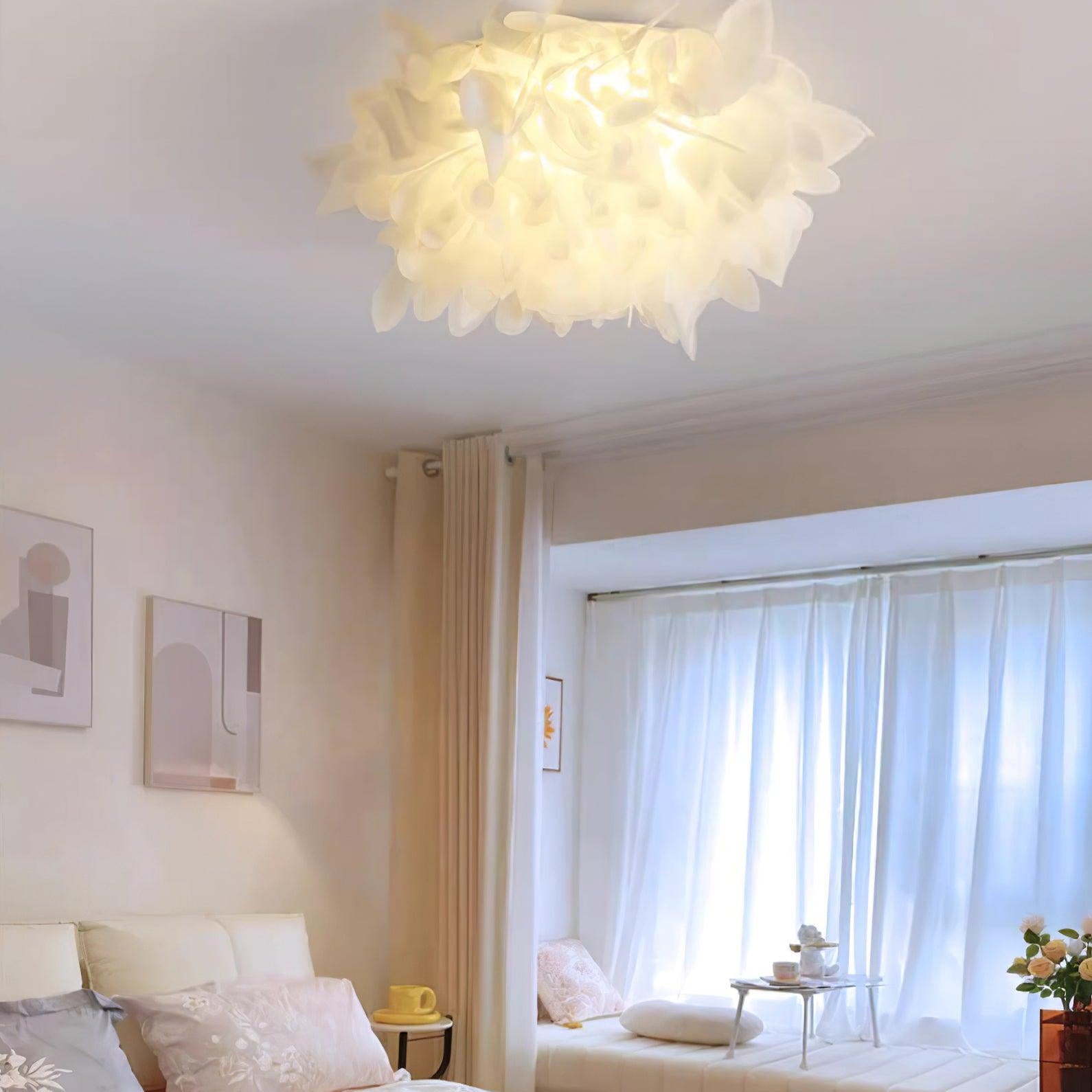 Ceiling Lamp Sculpted Petal Cluster Artistic Modern Statement - Letslighting