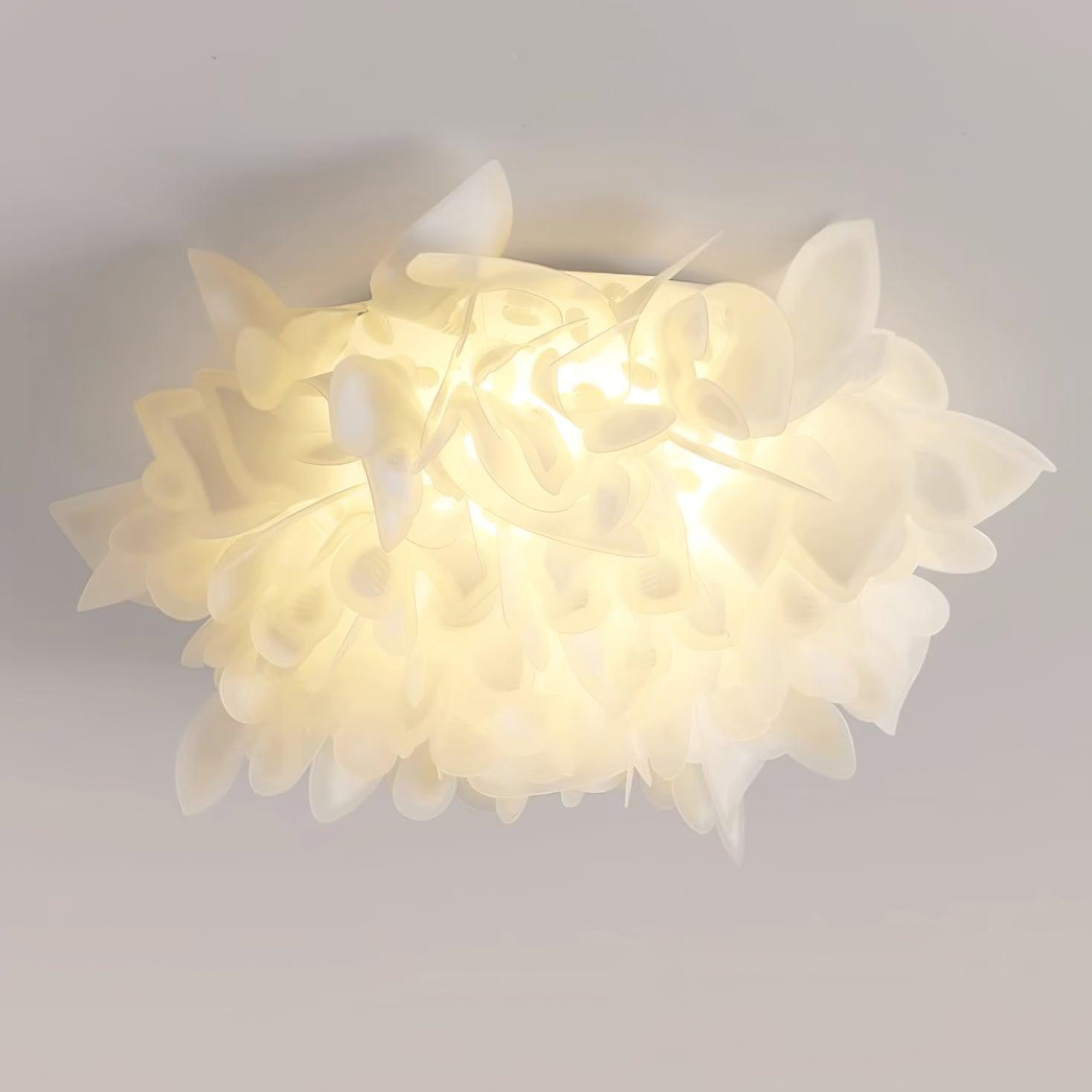 Ceiling Lamp Sculpted Petal Cluster Artistic Modern Statement - Letslighting