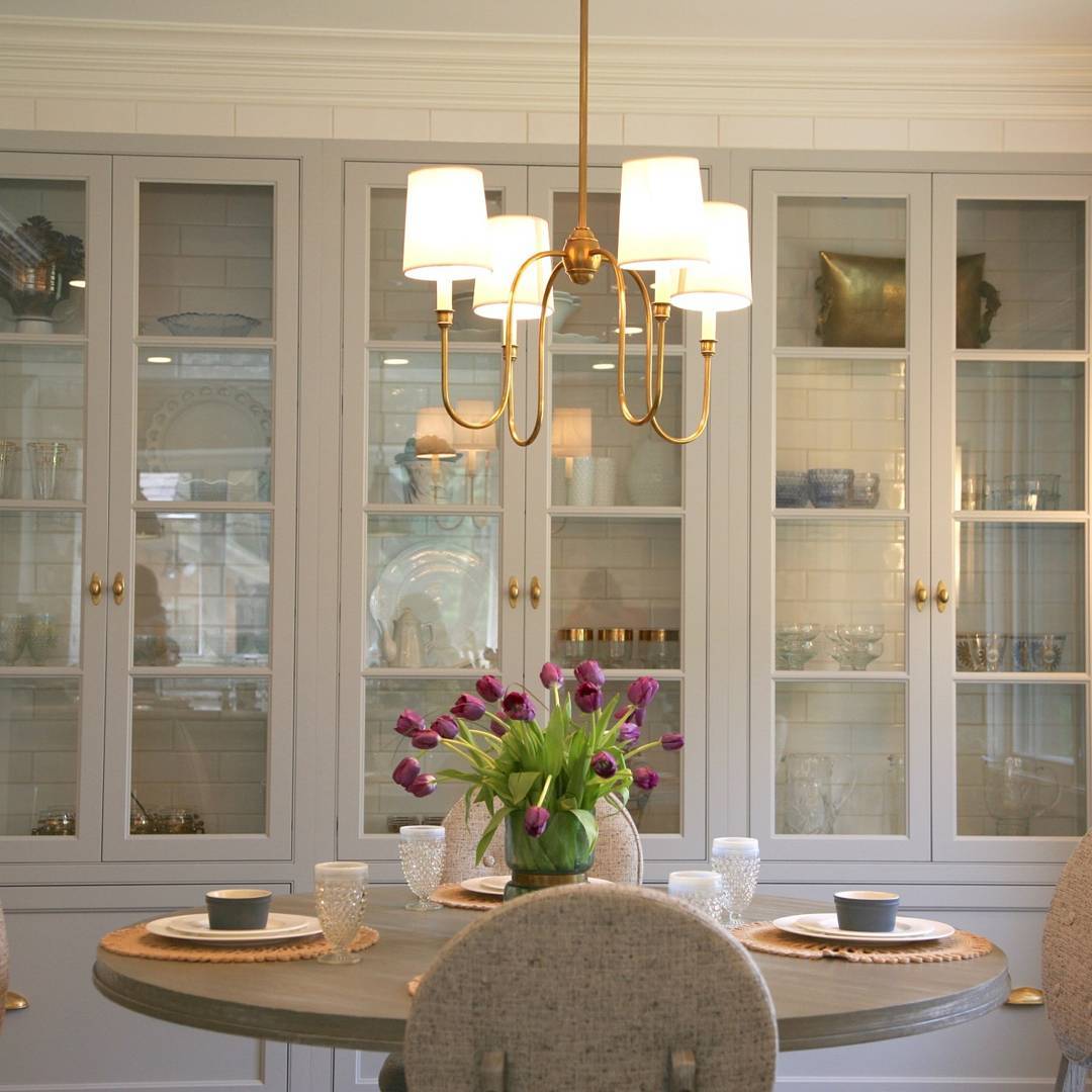 Silva Chandelier Luxury Brass Fabric - Letslighting