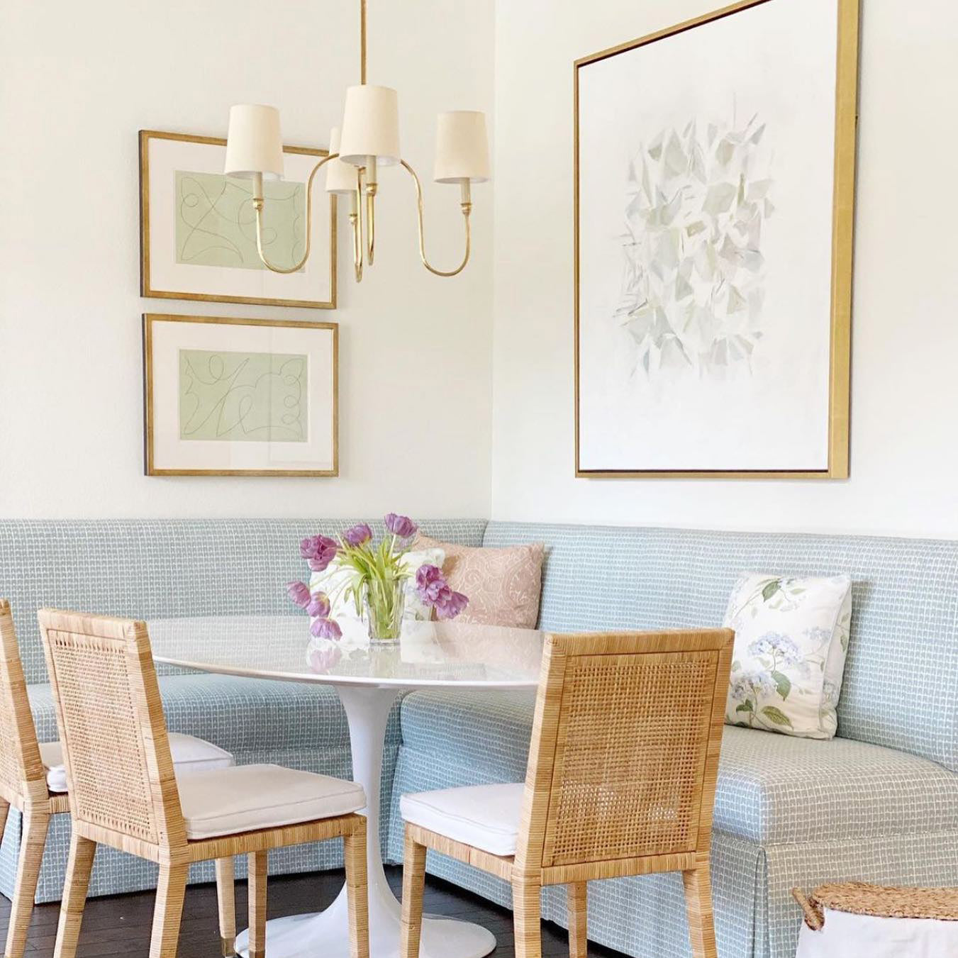 Silva Chandelier Luxury Brass Fabric - Letslighting