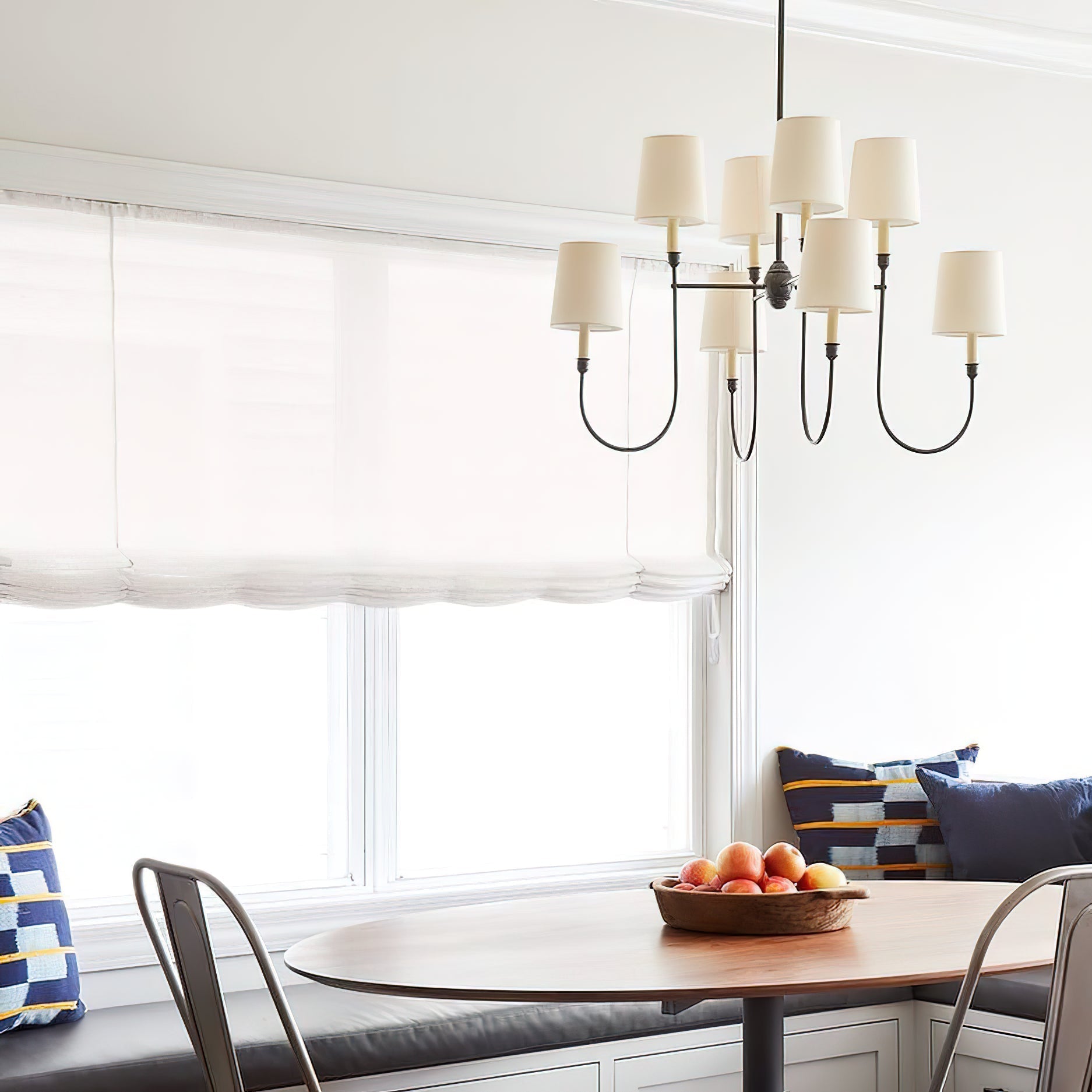 Silva Chandelier Luxury Brass Fabric - Letslighting