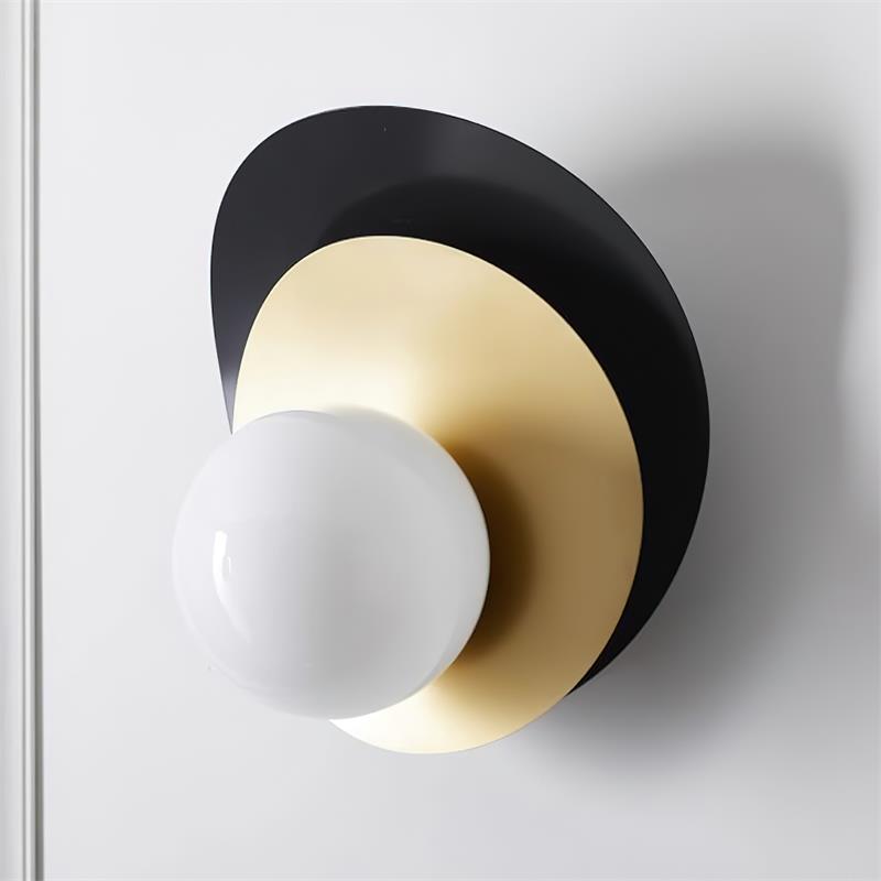 Venice Wall Lamp Globe Overlapping Disc - Letslighting