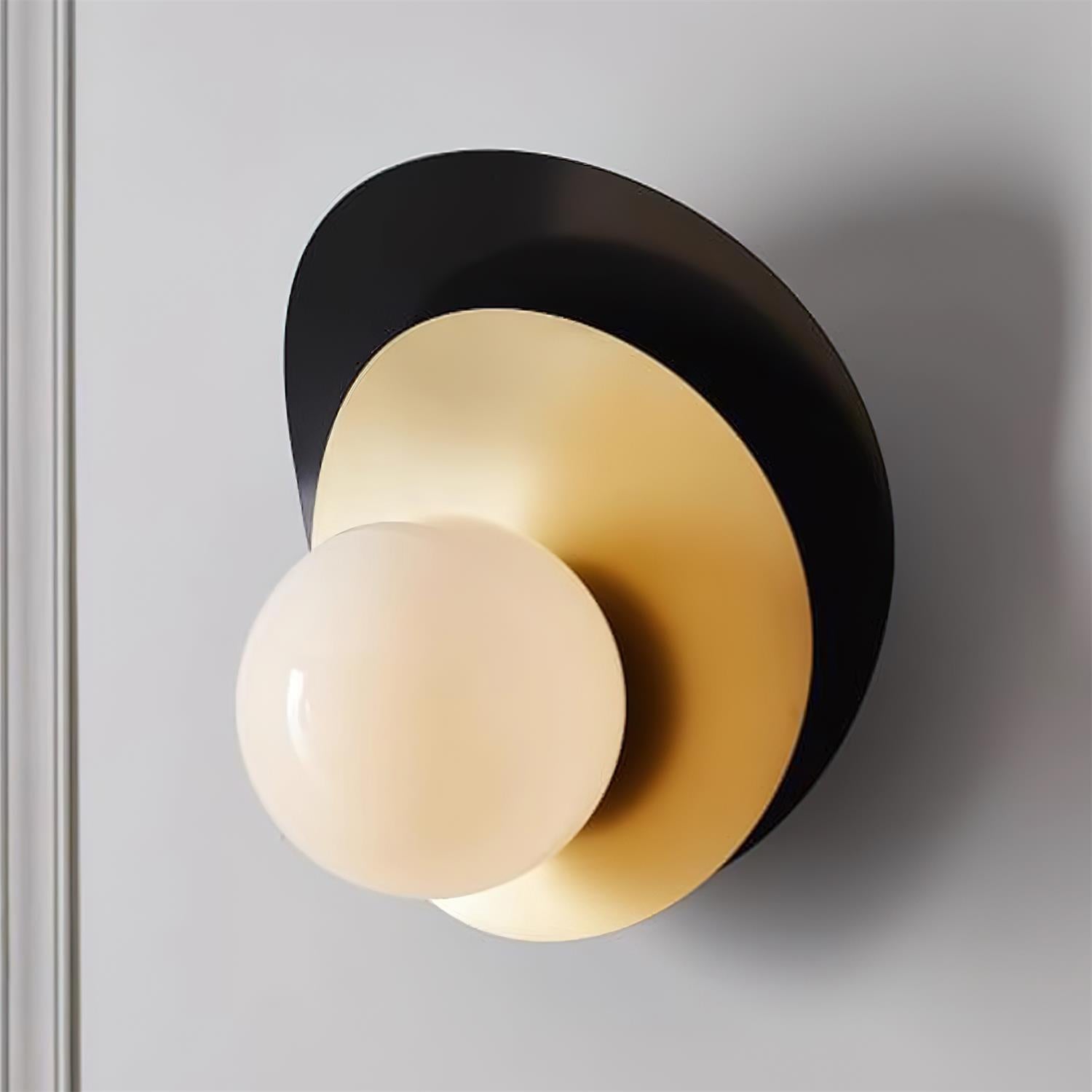 Venice Wall Lamp Globe Overlapping Disc - Letslighting