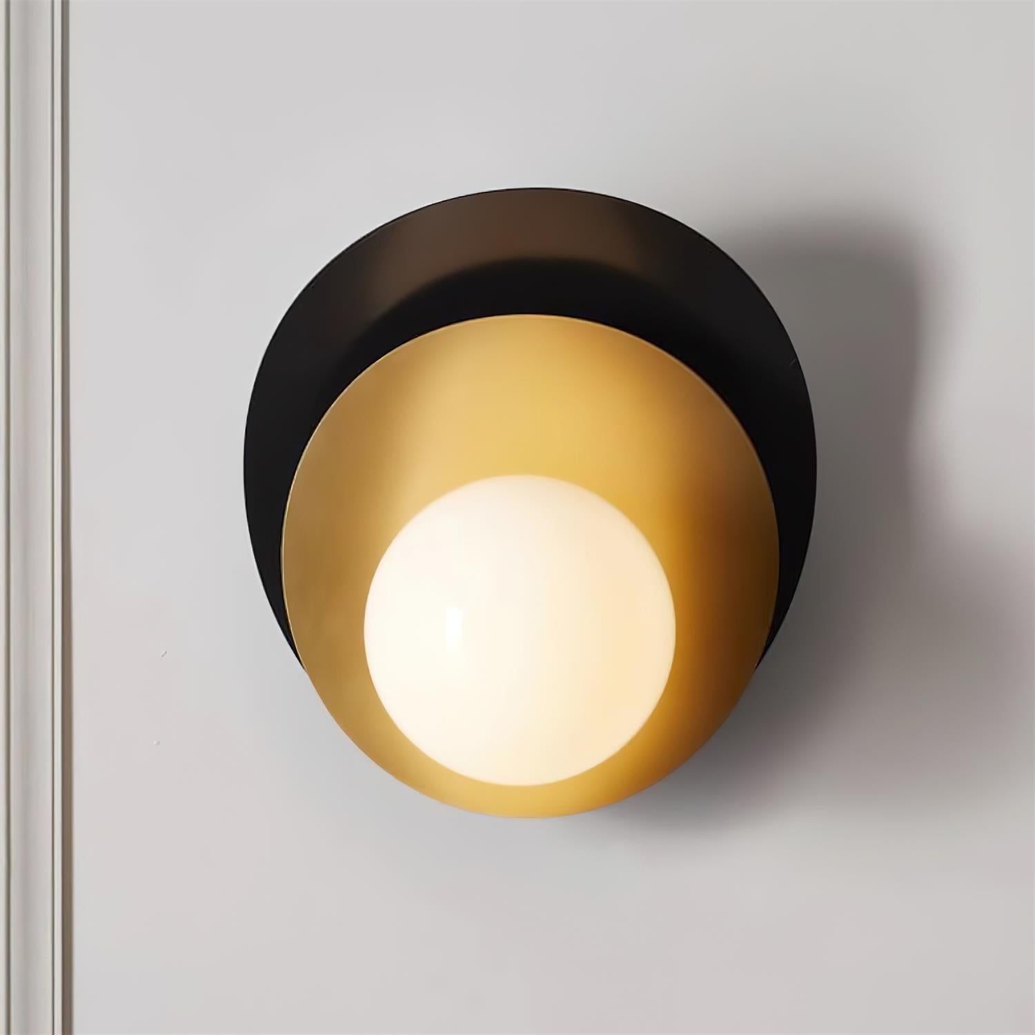 Venice Wall Lamp Globe Overlapping Disc - Letslighting
