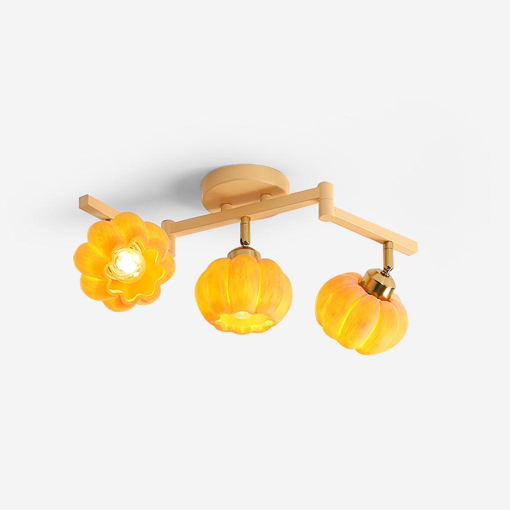 Pumpkin Ceiling Light Multi Head - Letslighting