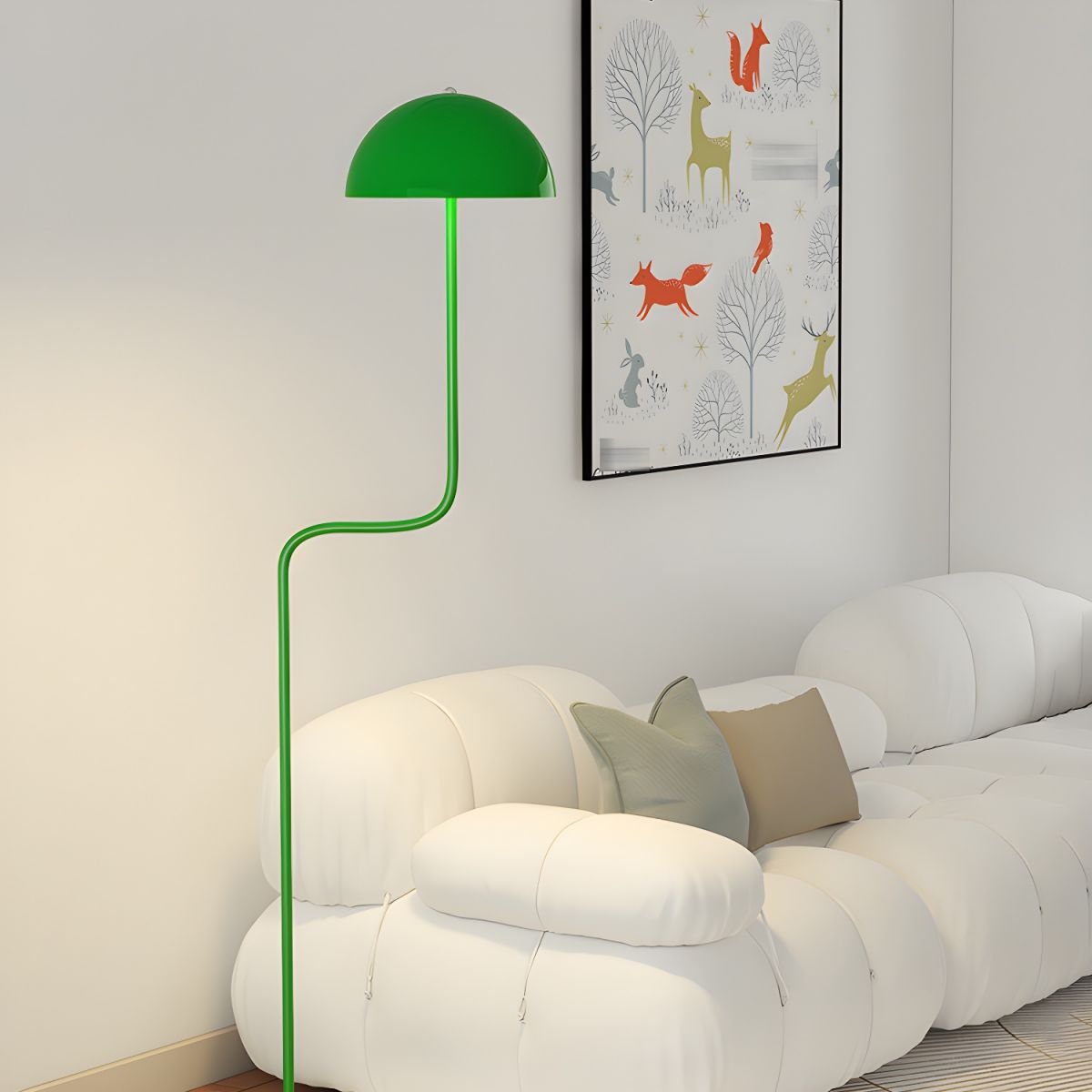 Narain Glass Minimalist Floor Lamp - Letslighting