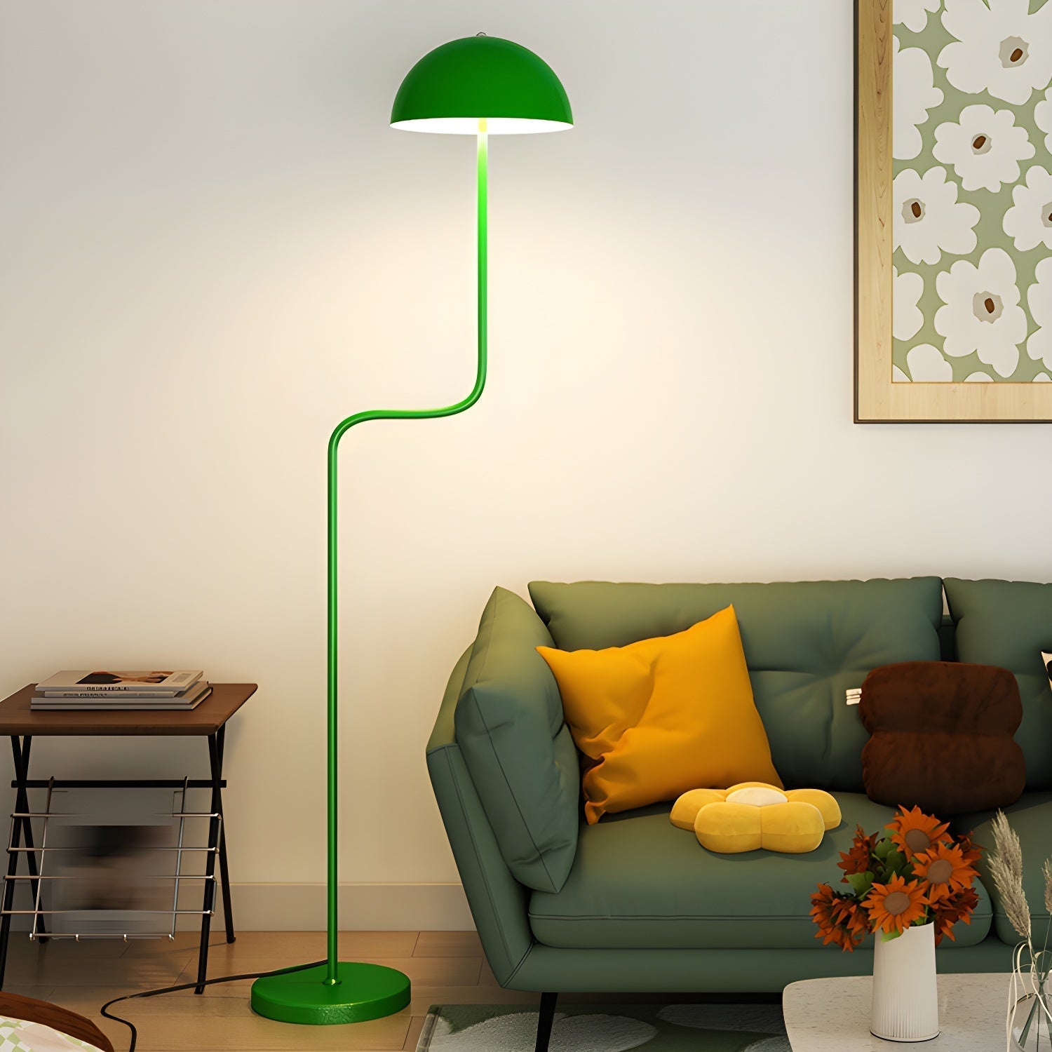Narain Glass Minimalist Floor Lamp - Letslighting