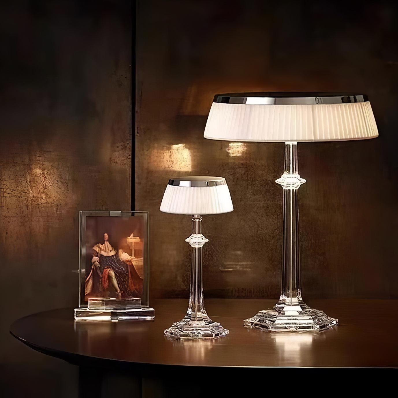 Haloza Fabric Luxurious Table Lamp - Letslighting