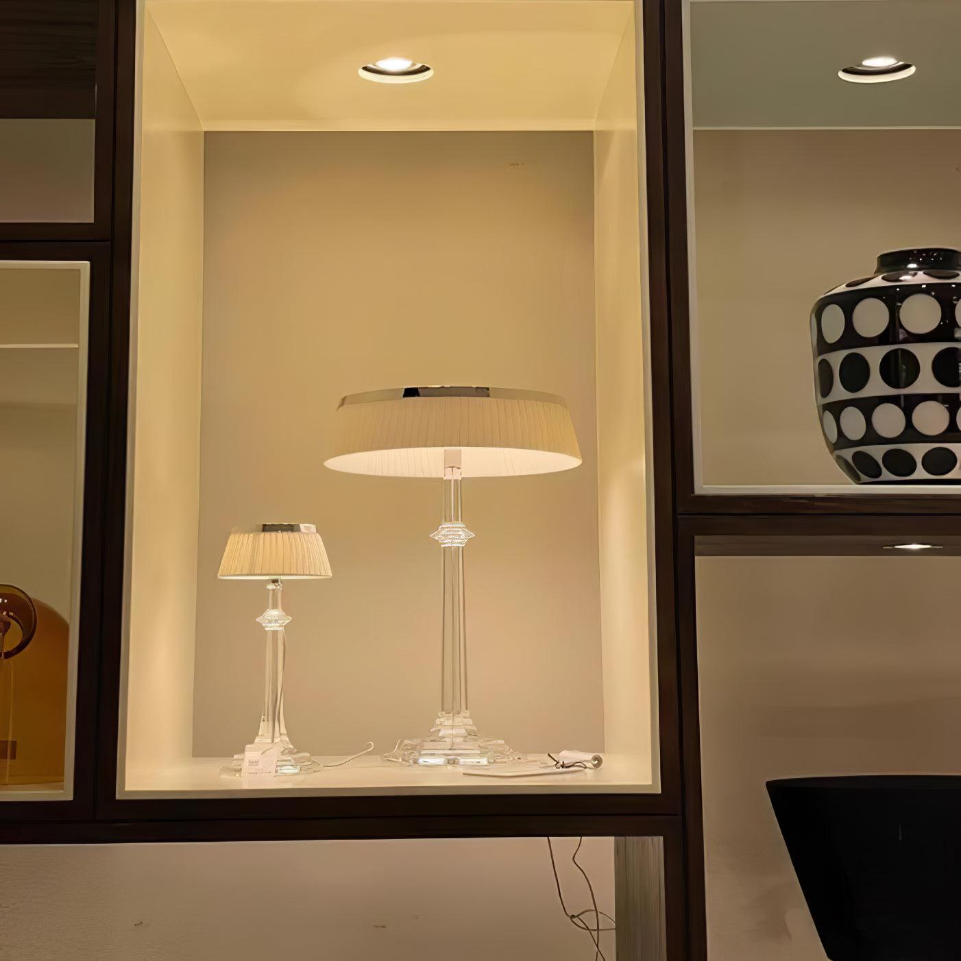 Haloza Fabric Luxurious Table Lamp - Letslighting