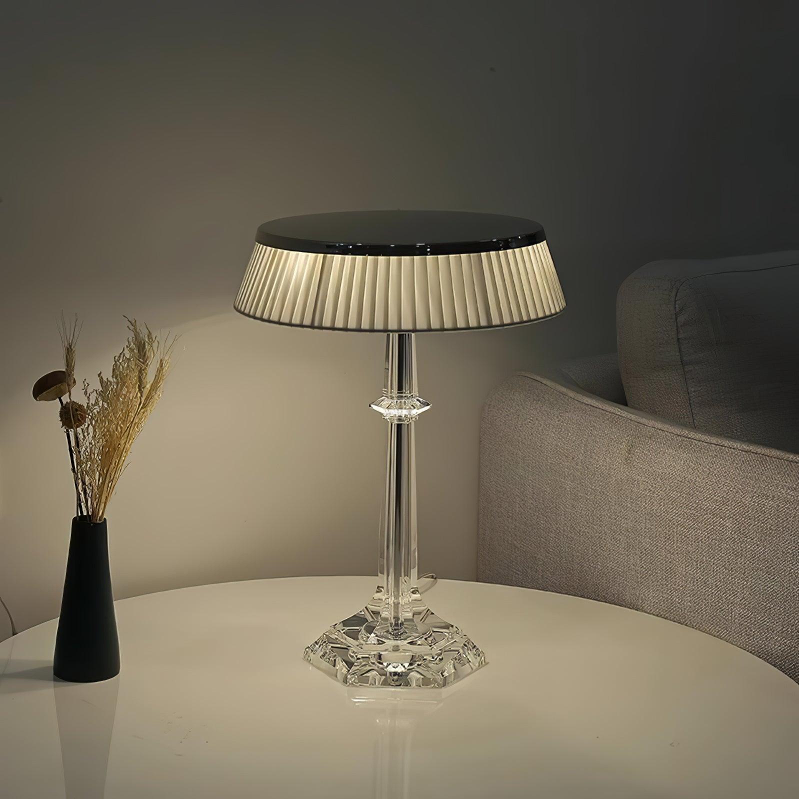 Haloza Fabric Luxurious Table Lamp - Letslighting