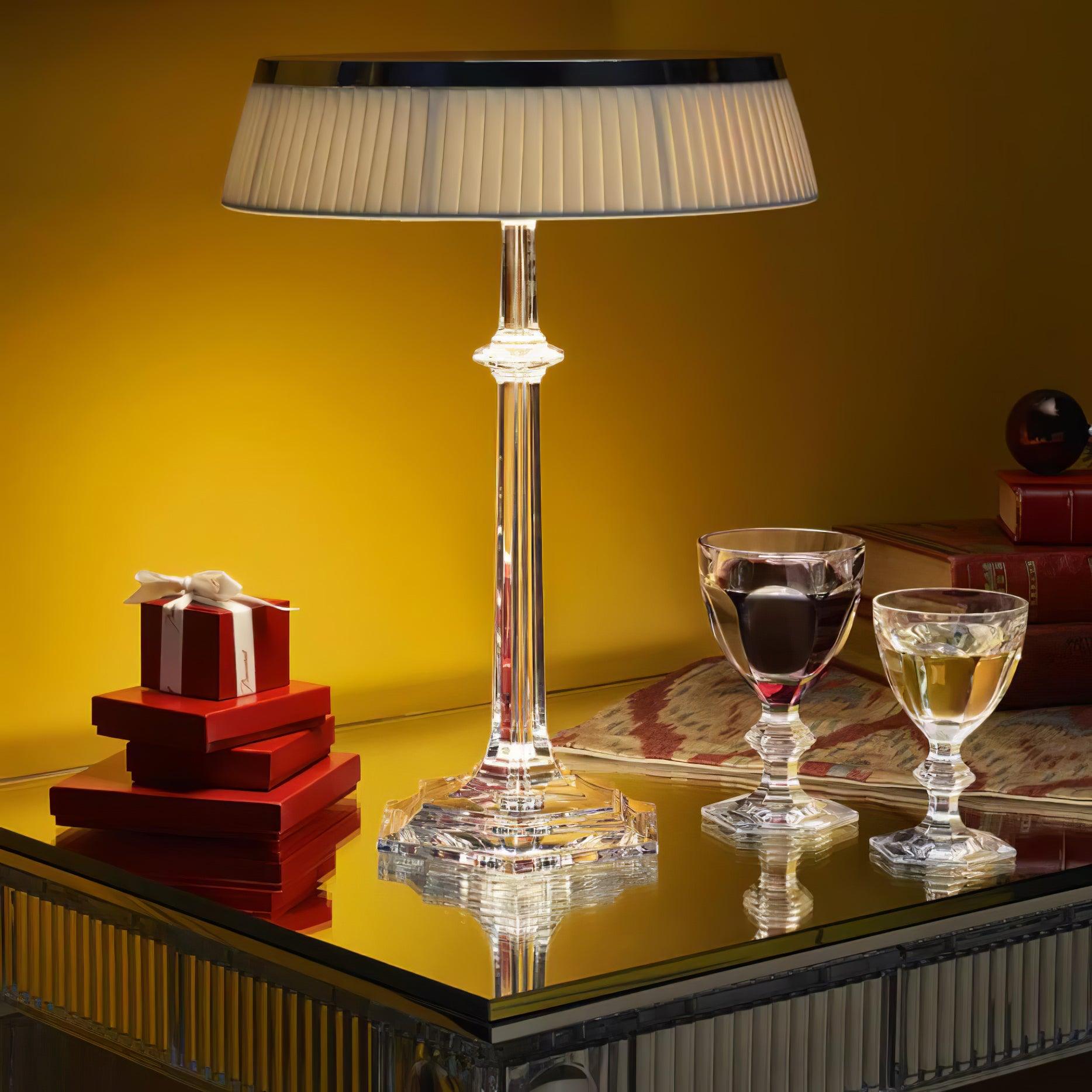 Haloza Fabric Luxurious Table Lamp - Letslighting