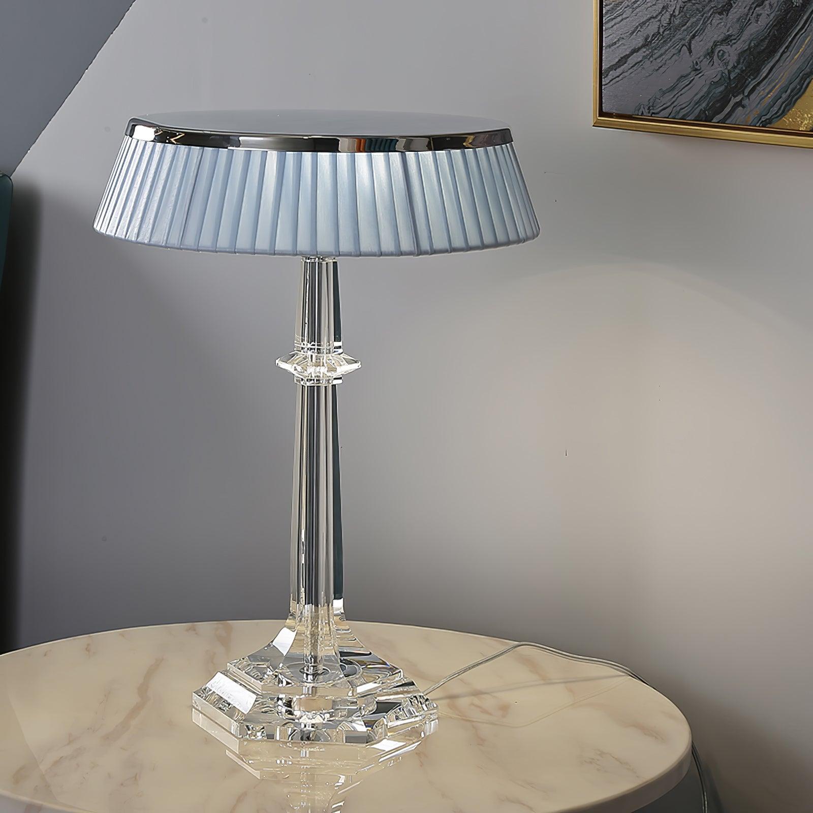 Haloza Fabric Luxurious Table Lamp - Letslighting