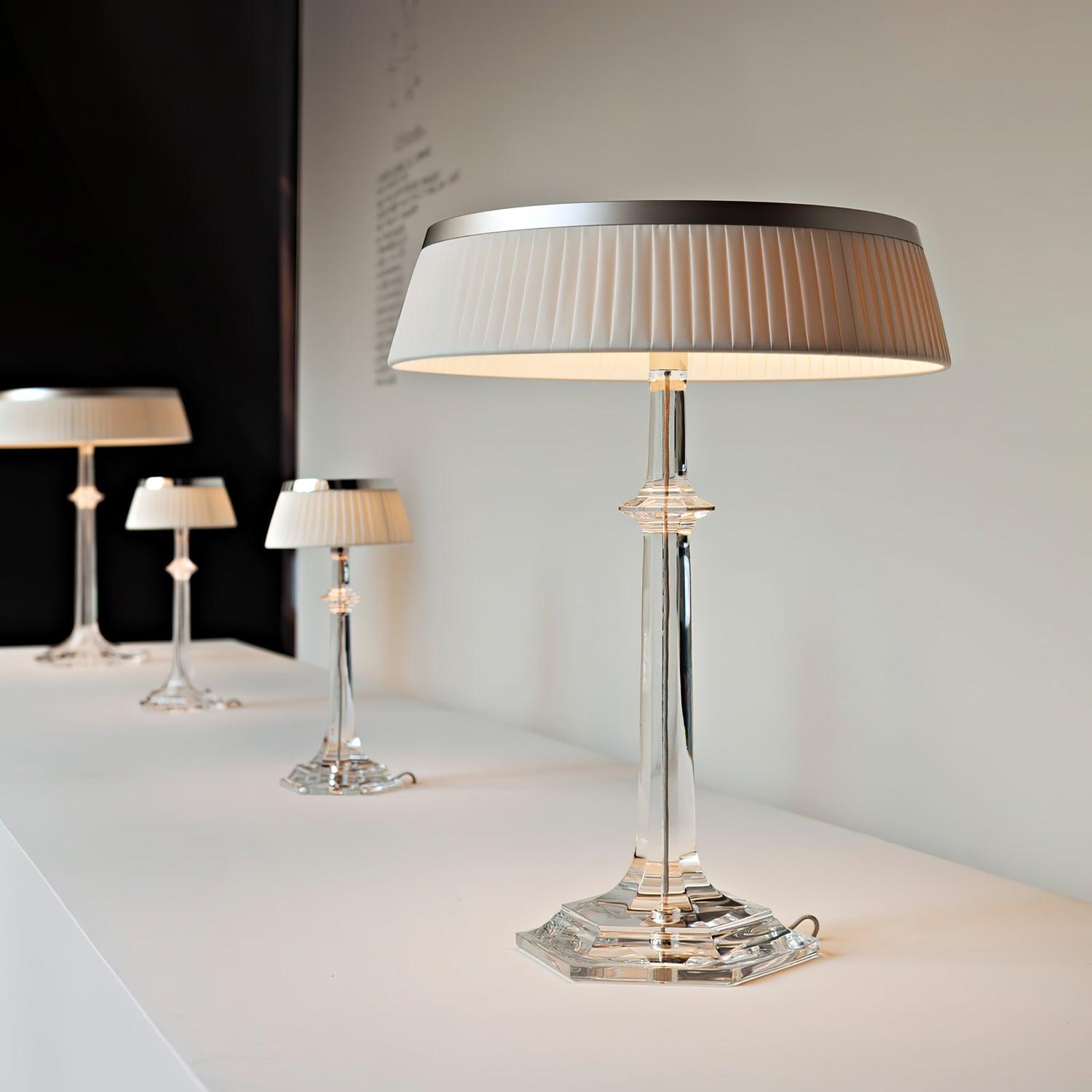 Haloza Fabric Luxurious Table Lamp - Letslighting