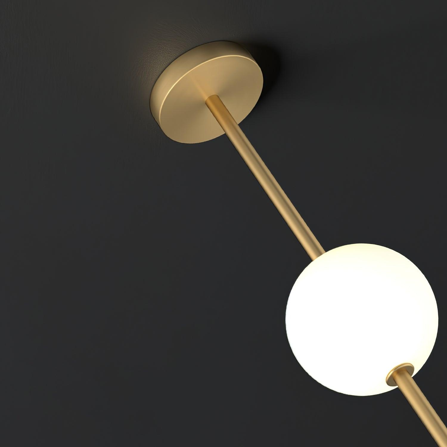 Halo Modern Brass Pendant Lamp - Letslighting