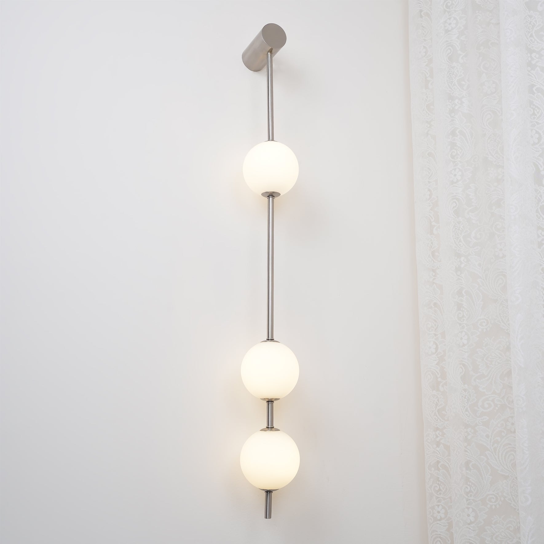 Lustra Wall Lamp Vertical Balls Brass - Letslighting