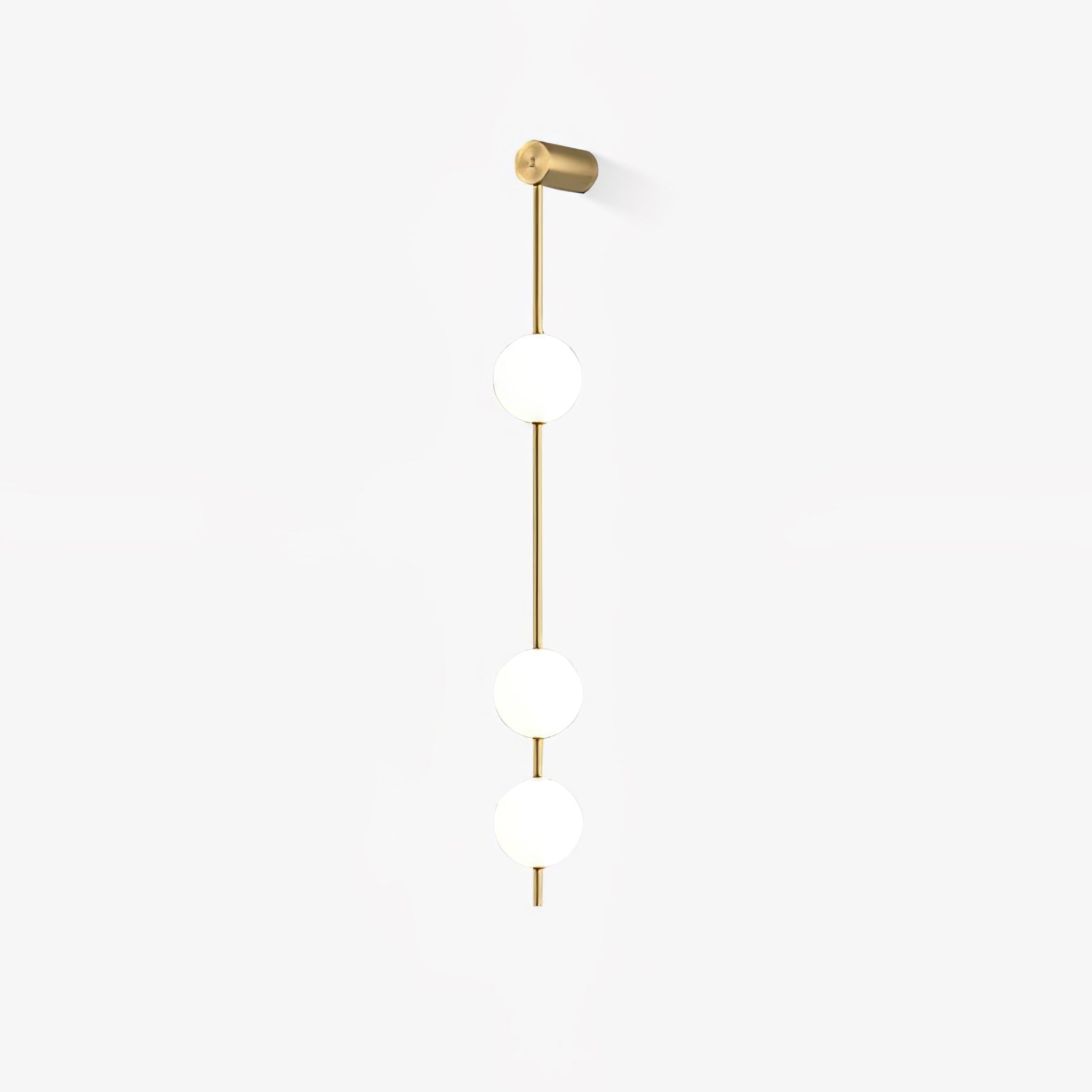 Lustra Wall Lamp Vertical Balls Brass - Letslighting