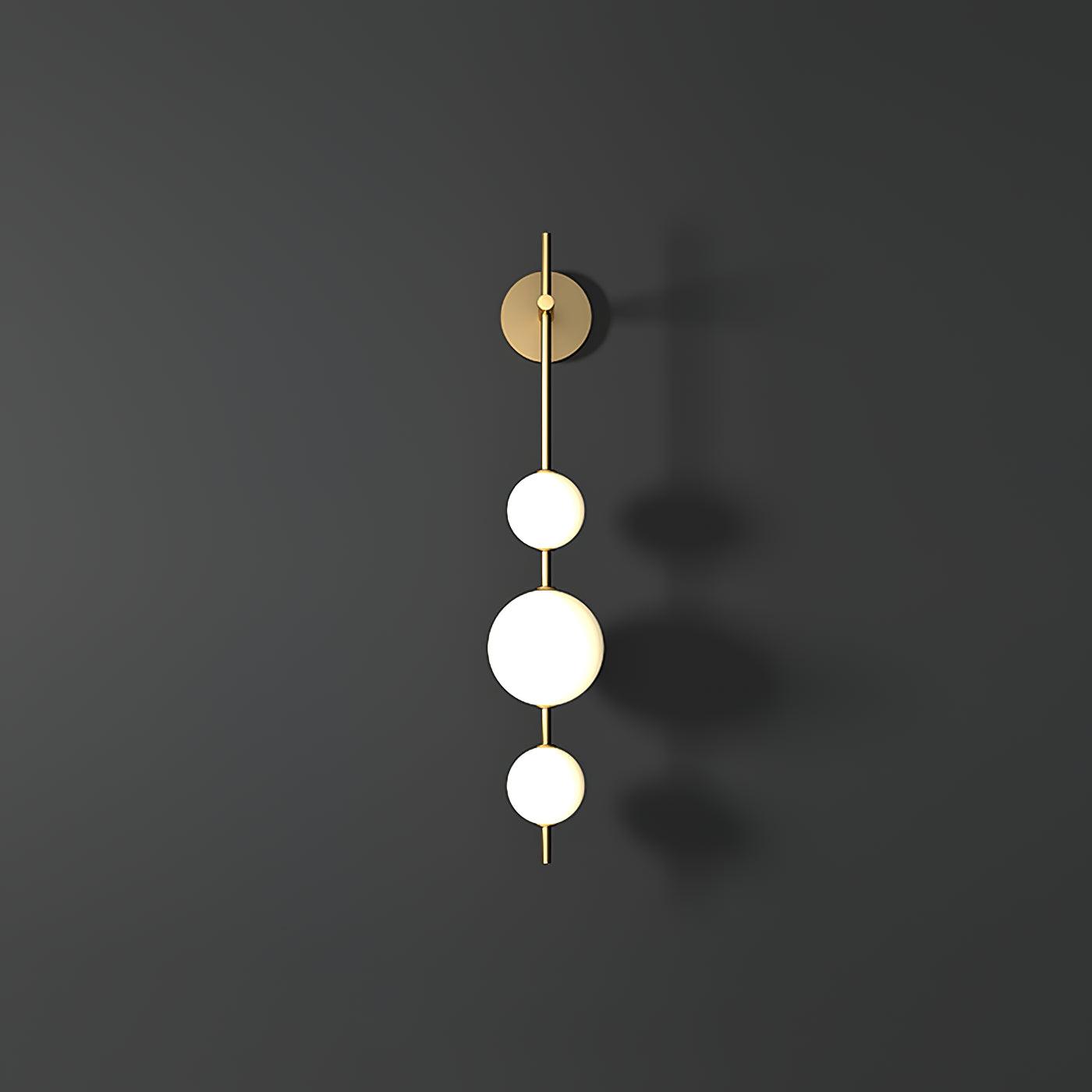 Valentina Vertical Globe Wall Lamp