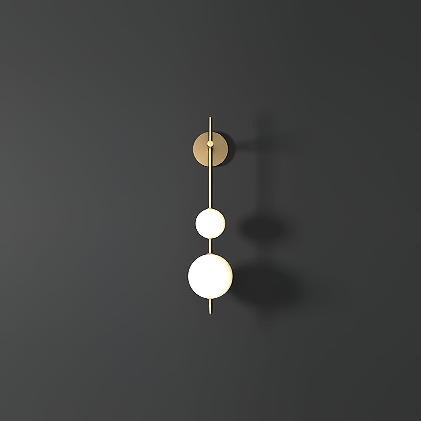 Valentina Vertical Globe Wall Lamp