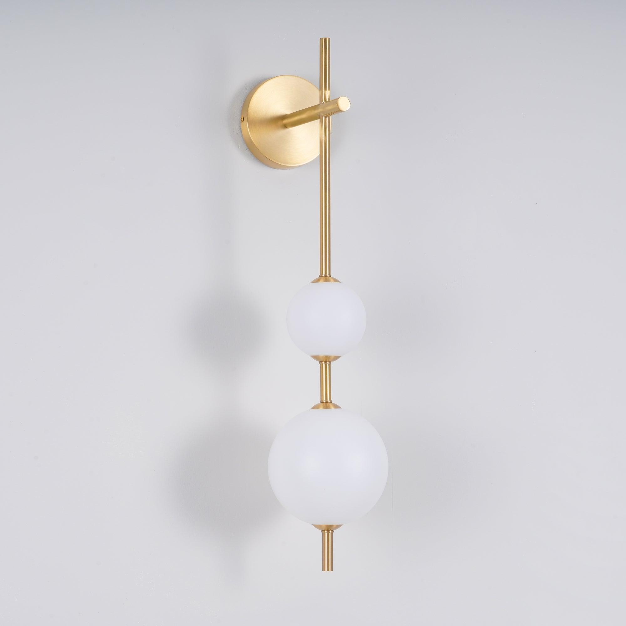 Valentina Vertical Globe Wall Lamp