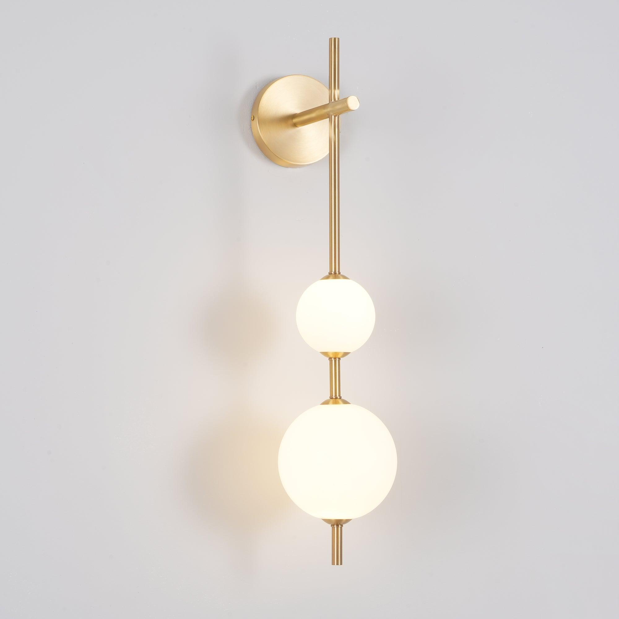 Valentina Vertical Globe Wall Lamp