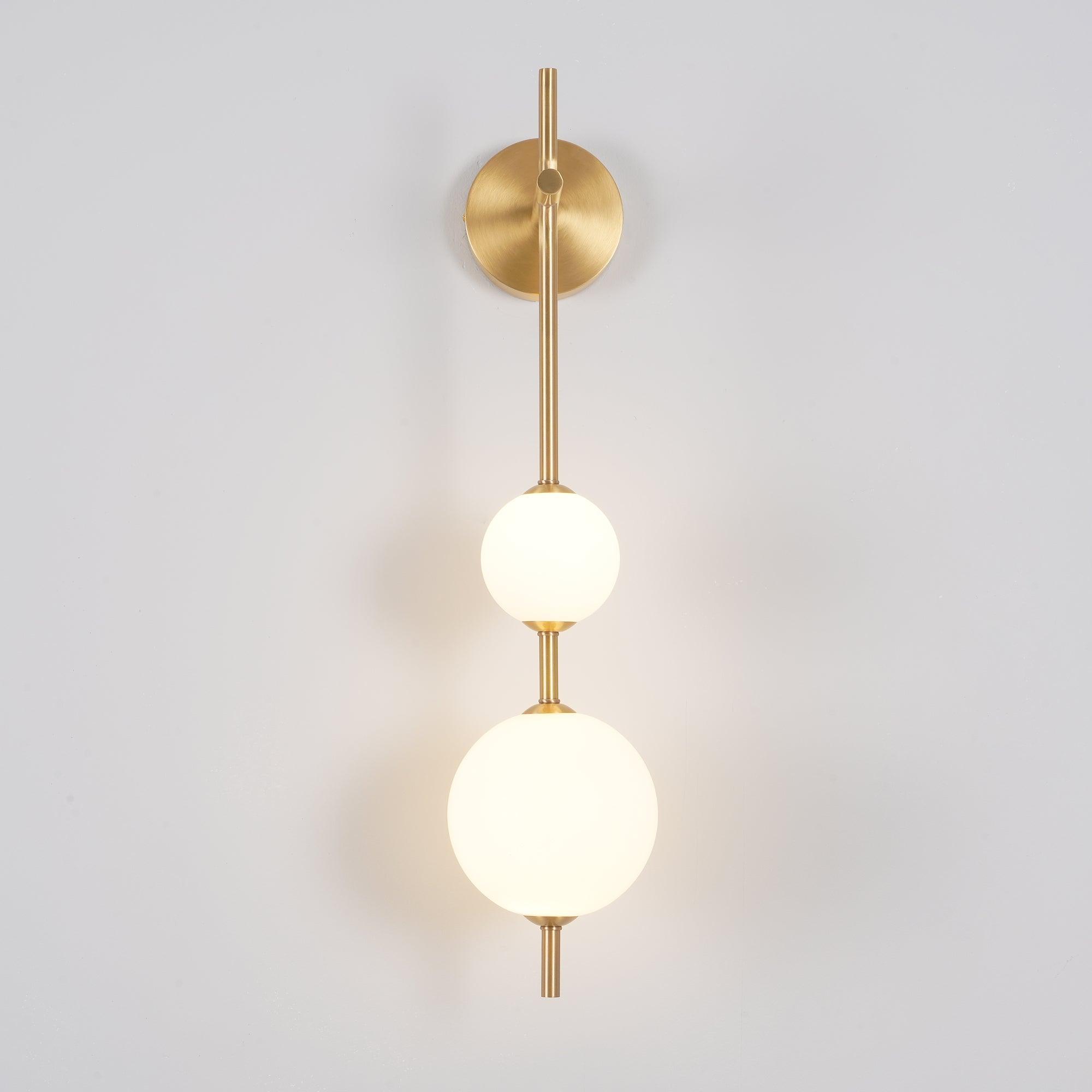 Valentina Vertical Globe Wall Lamp