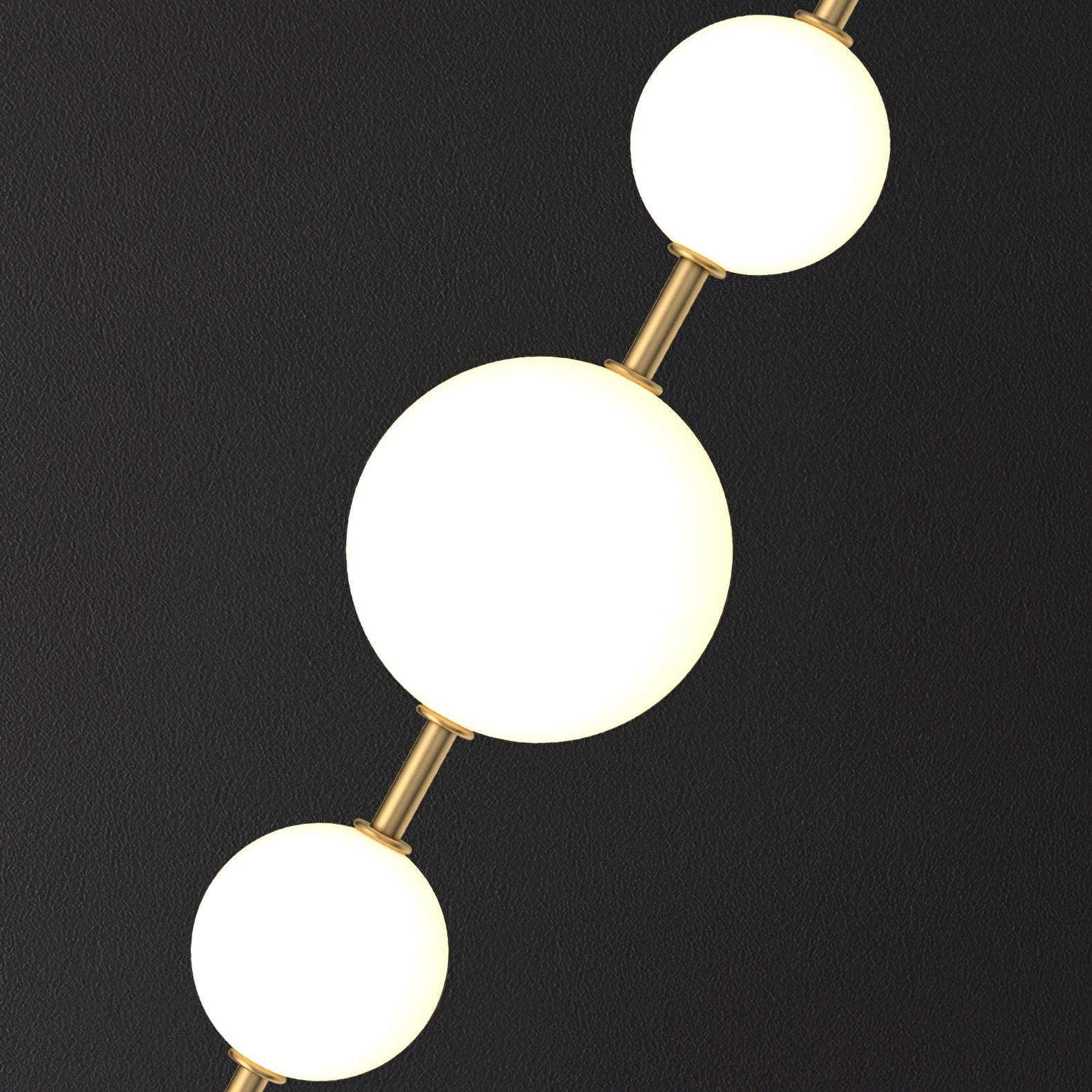 Ilraeia Vertical Globe Plug-in Wall Lamp - Letslighting