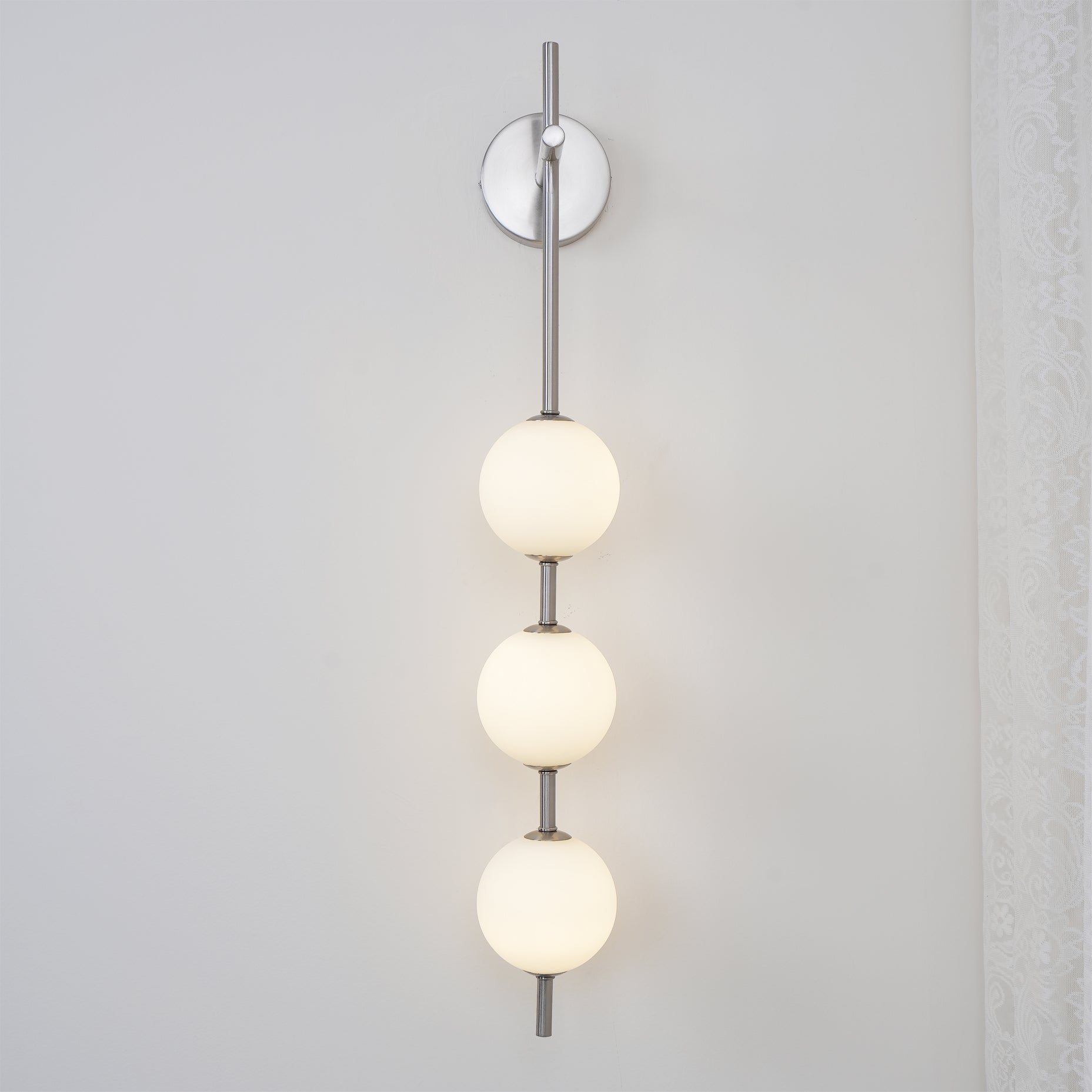 Valentina Vertical Globe Wall Lamp