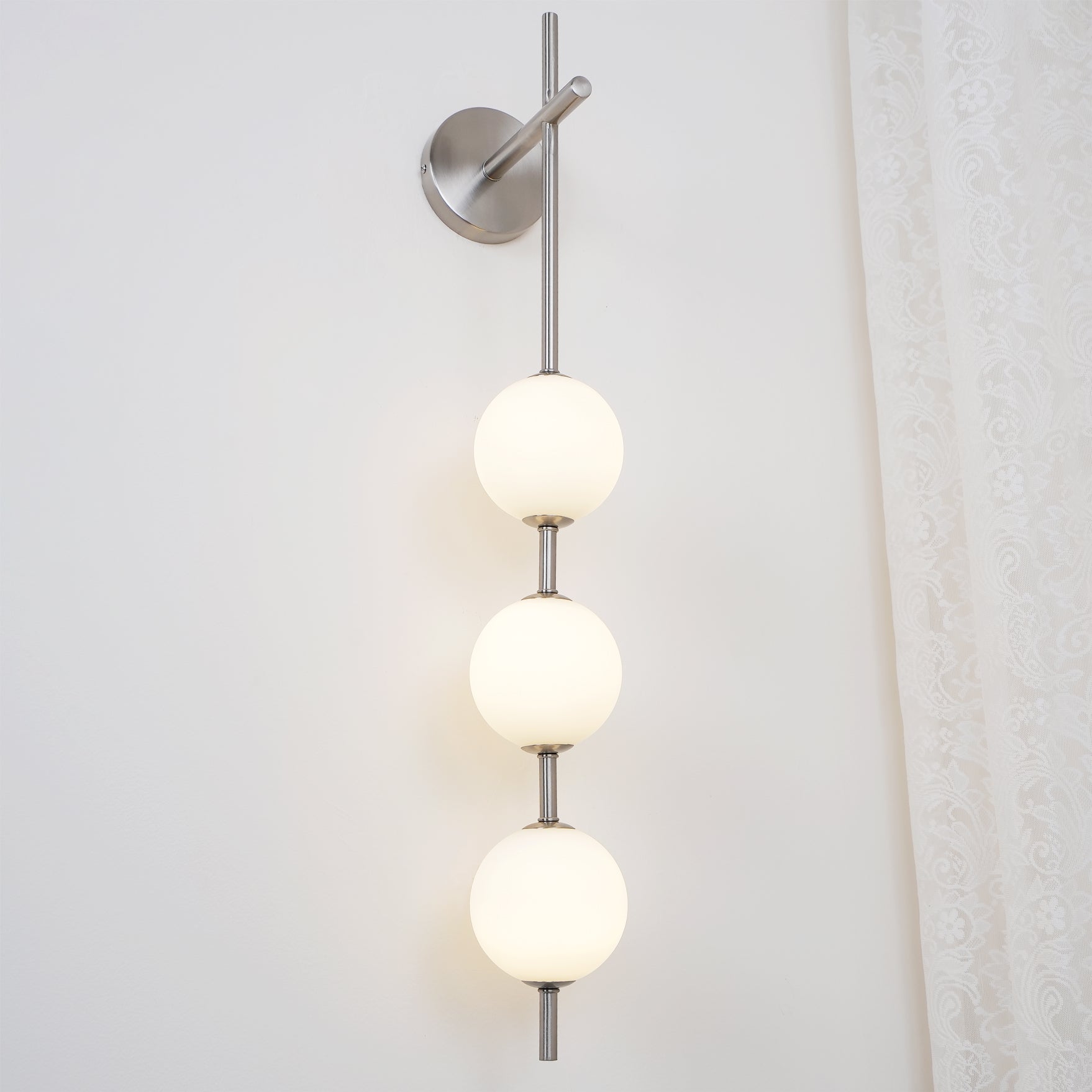 Valentina Vertical Globe Wall Lamp