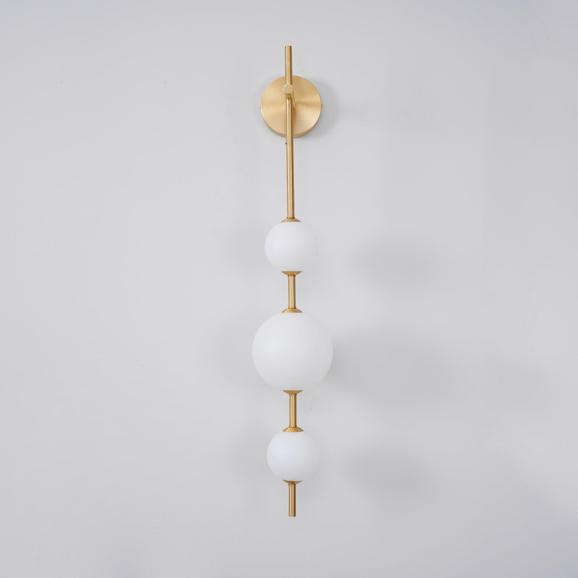 Valentina Vertical Globe Wall Lamp