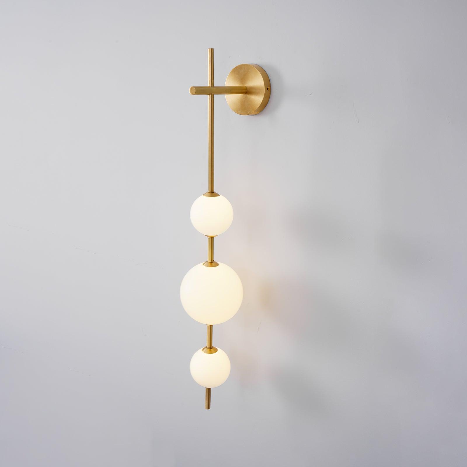 Valentina Vertical Globe Wall Lamp
