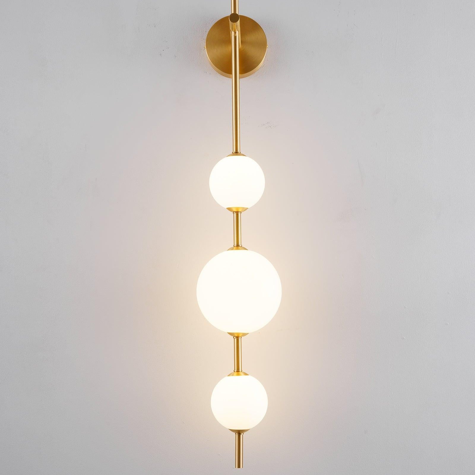 Lustra Wall Lamp Vertical Globe Minimalist - Letslighting