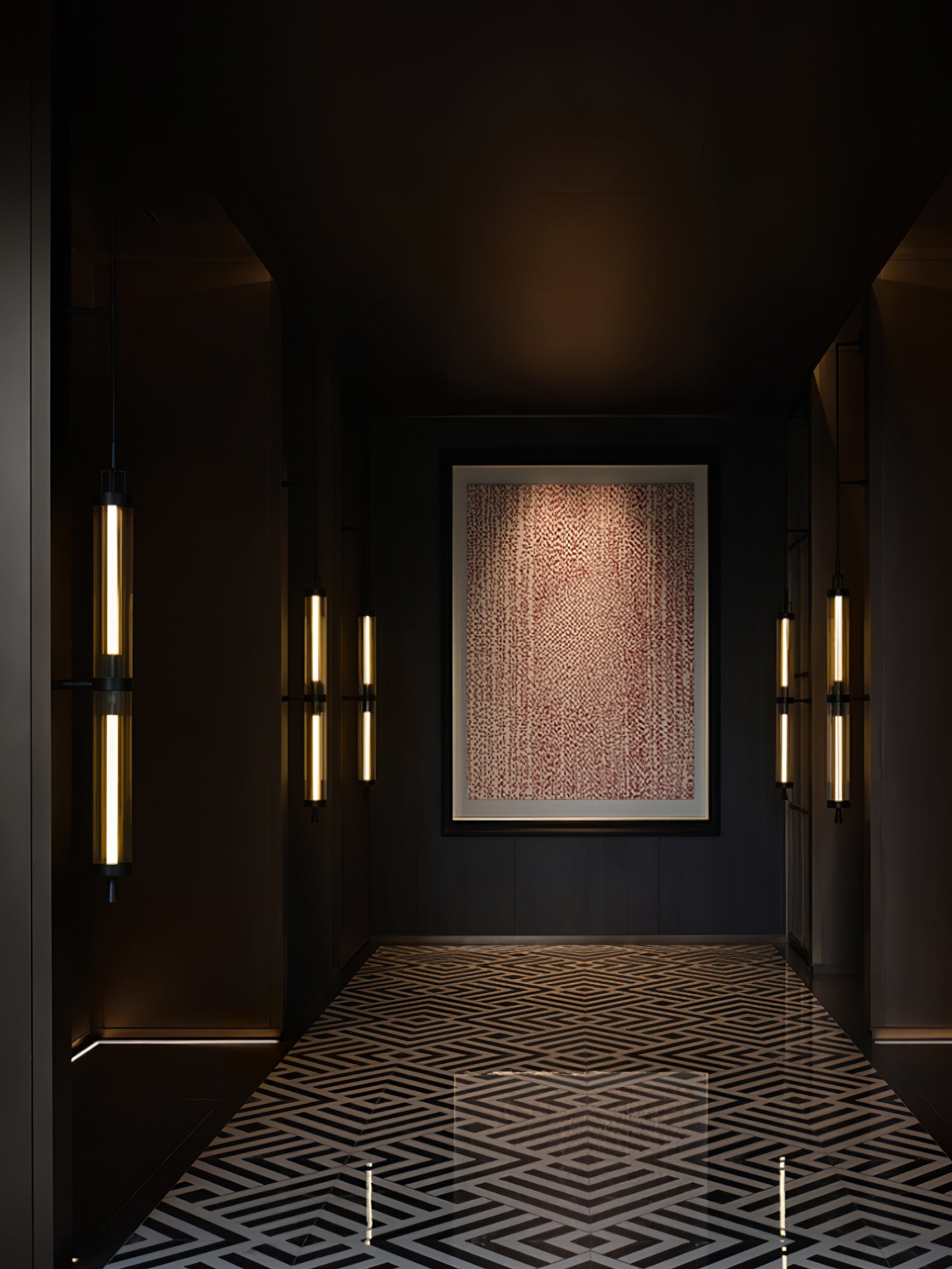 Vertical Modern Minimalist Sconce Wall Lamp - Letslighting