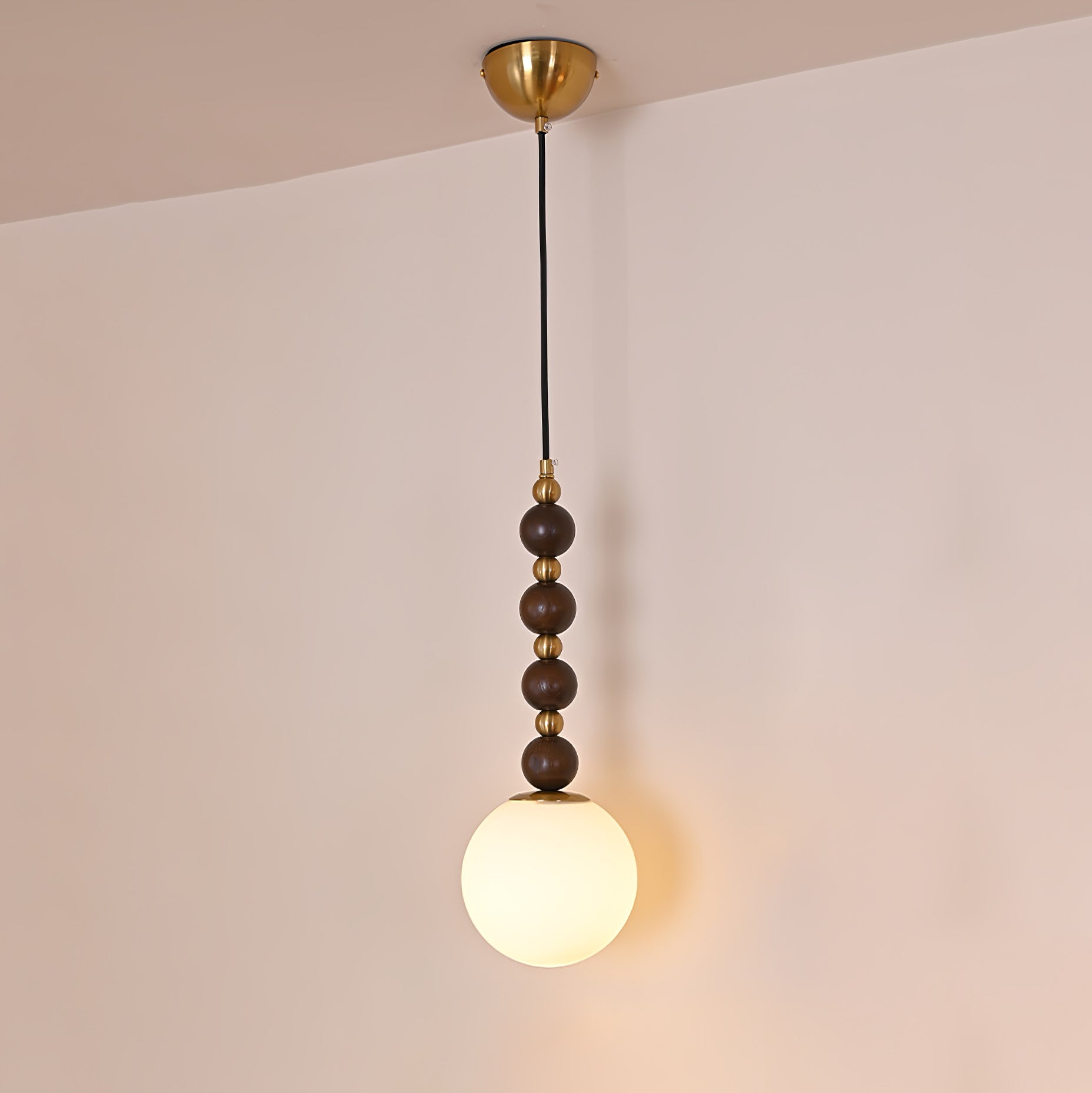 Golie Minimalist Wood Pendant Lamp - Letslighting