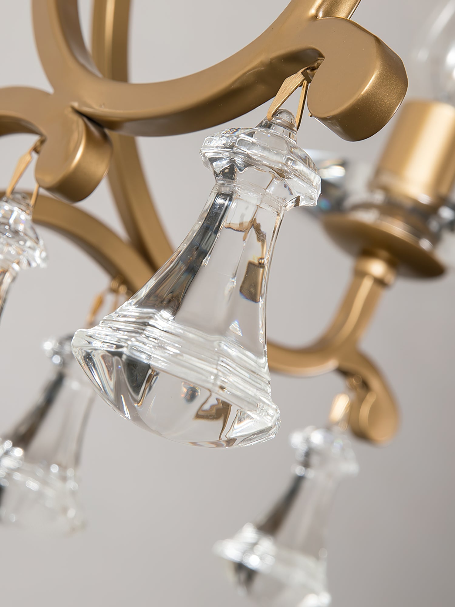 Cuvenara Postmodern Luxury Brass Crystal Chandelier - Letslighting