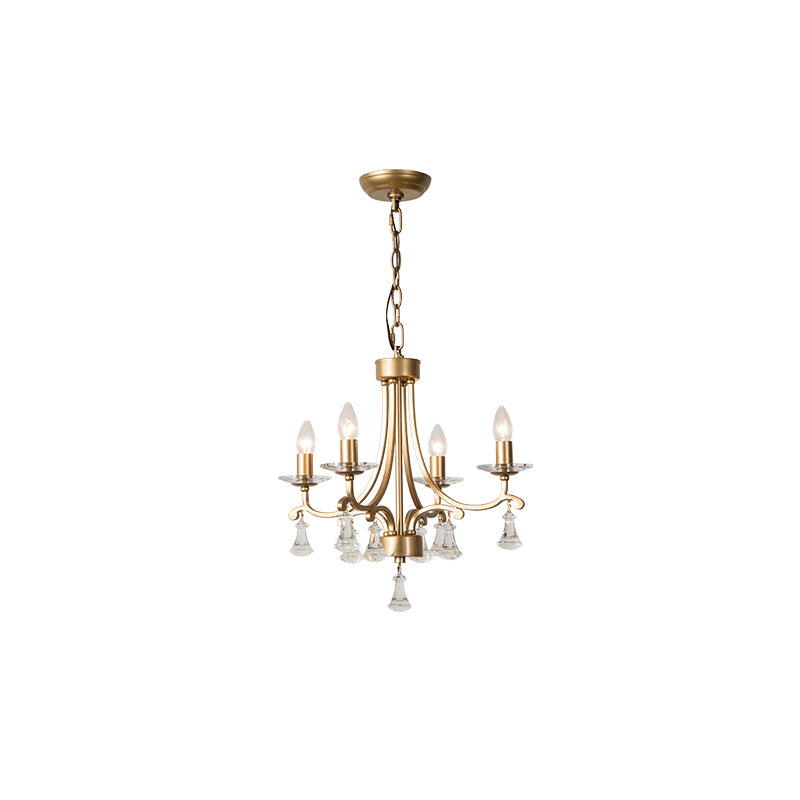 Cuvenara Postmodern Luxury Brass Crystal Chandelier - Letslighting